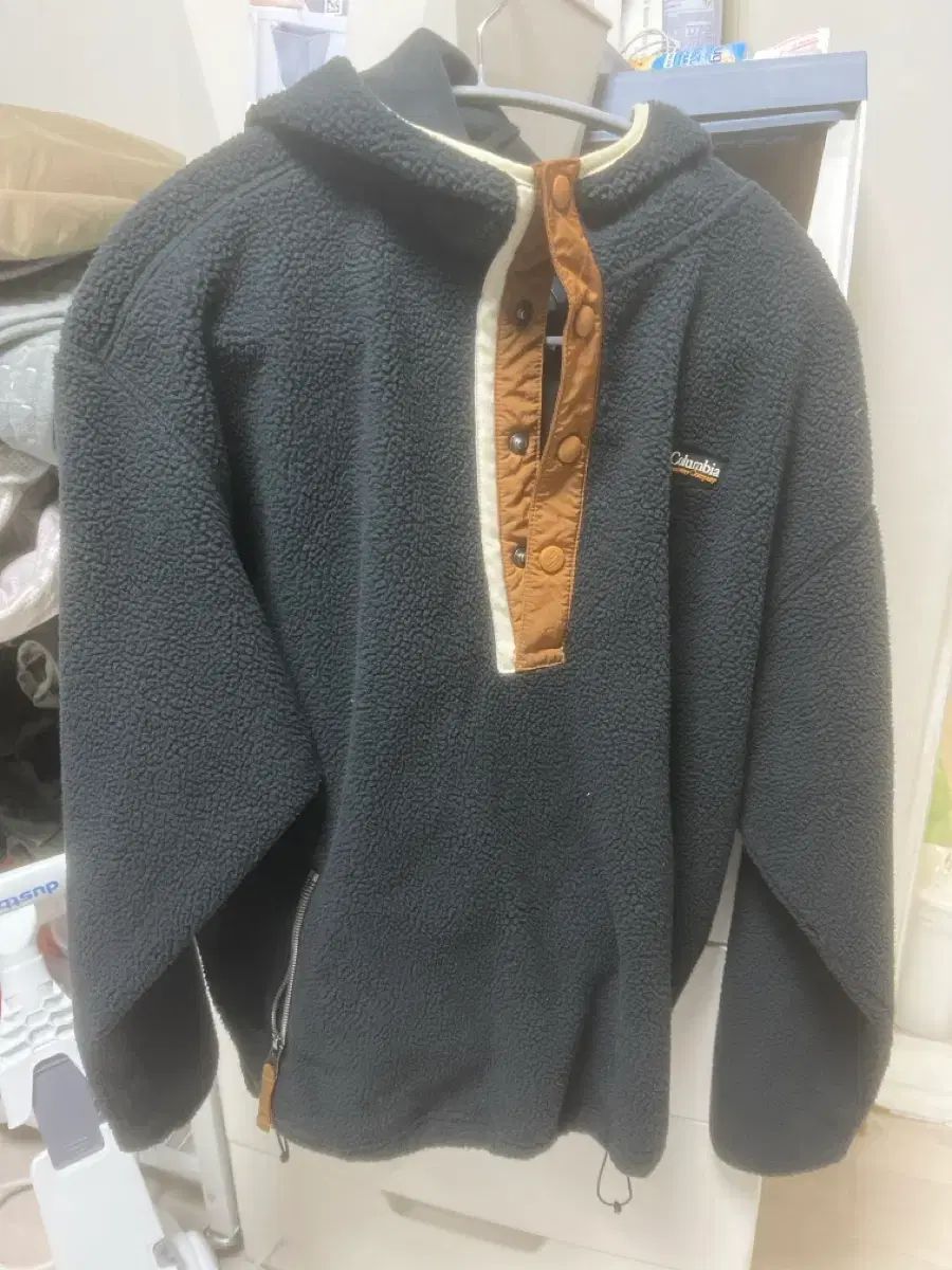 コロンビア フリース プルオーバー ブラック