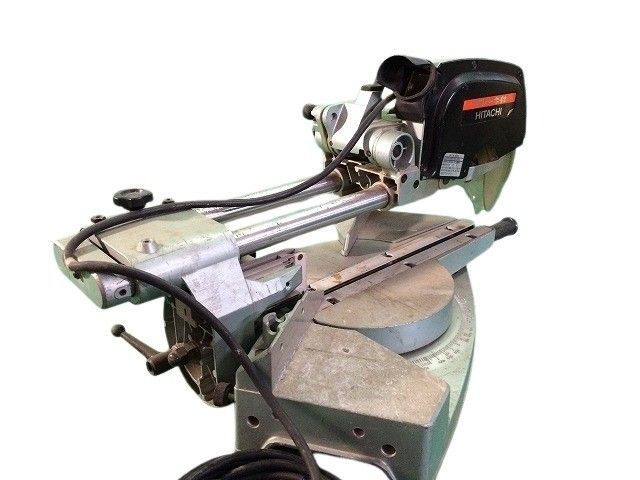 品 HITACHI 日立工機 100 V 216 mm 卓上スライド丸のこ C 8 FB 2 卓上スライドマルノコ 卓上スライド丸ノコ 切断機109493