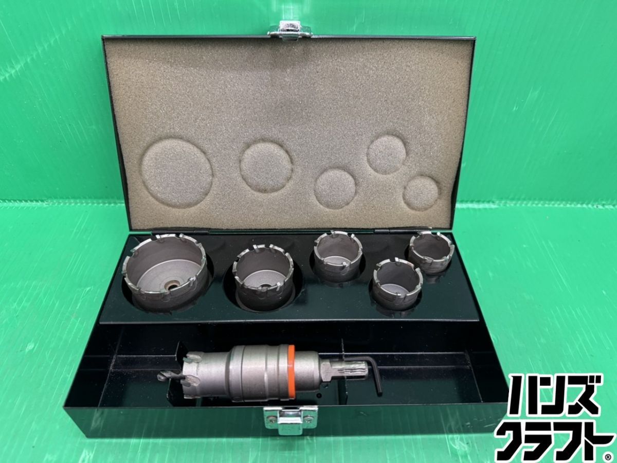 ユニカ トリプルコンボBOXセット TB 42 充電ドリル用 ホールソー 25 28 30 32 38 50 mm UNIKA