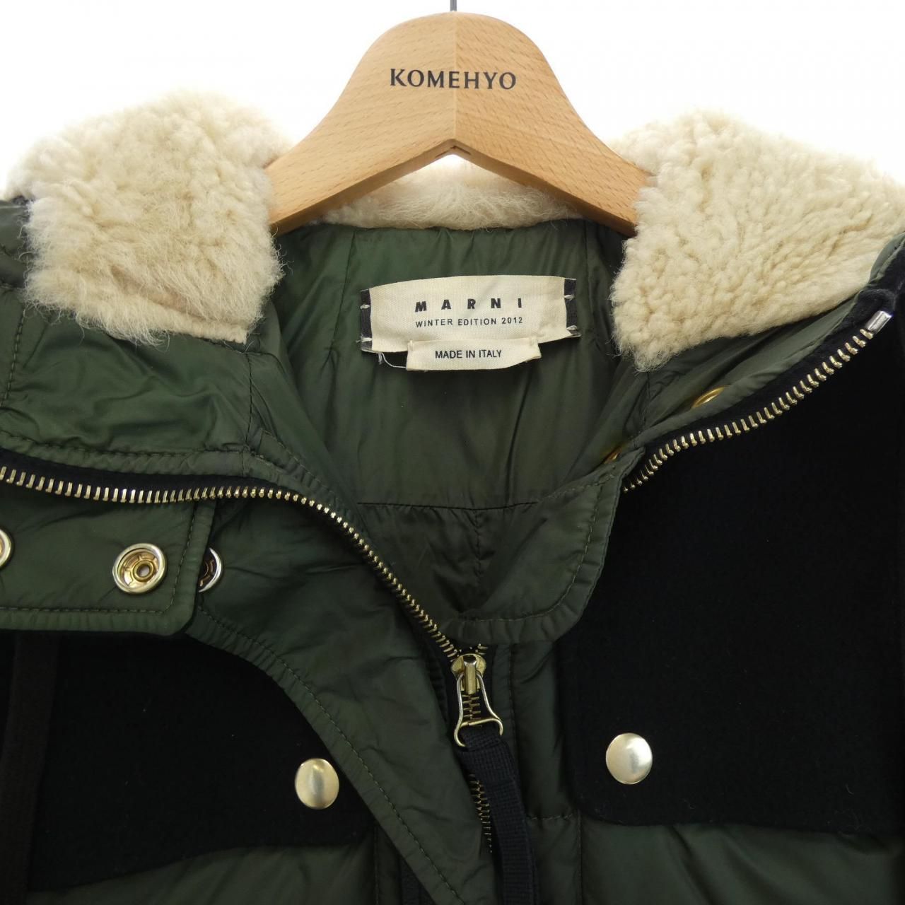 マルニ MARNI CPMAM08NQWTN218 ダウンコート - メルカリ