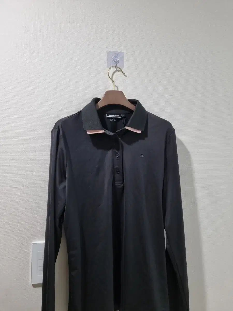 J.LINDEBERG(J.リンドバーグ) ブラック 長袖 ポロTシャツ 新品