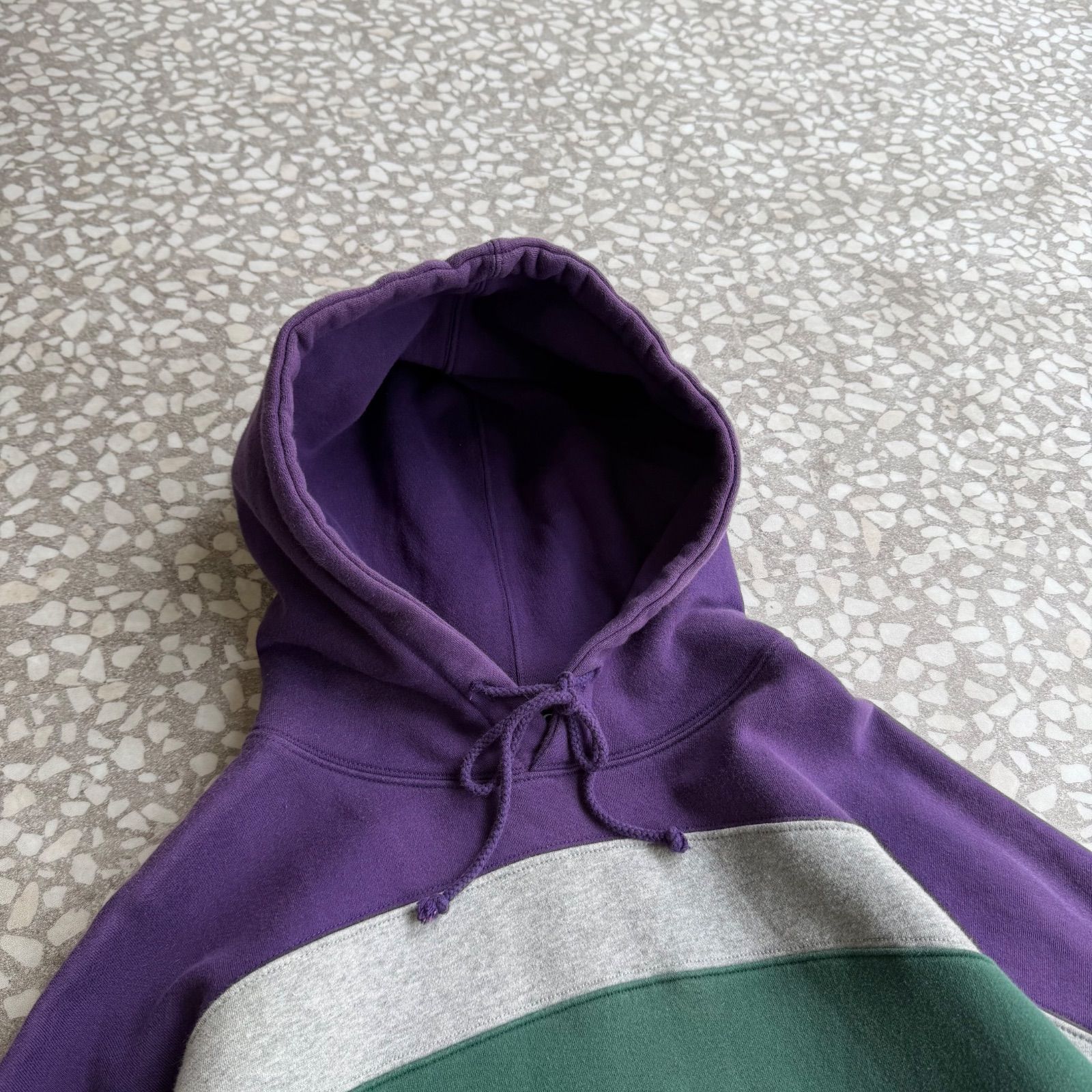 adidas / 00's logo hoodie オールドアディダス ビッグ刺繍ロゴ 肉厚