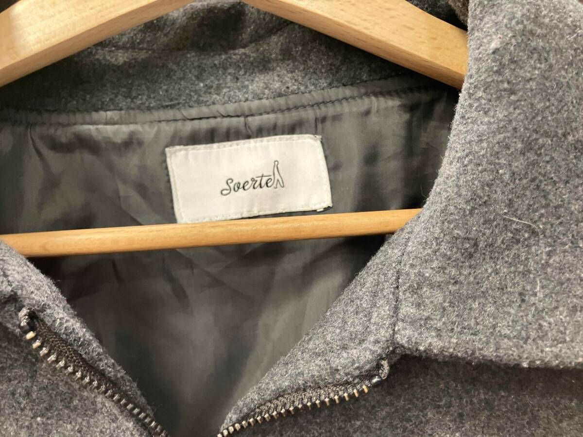 soerte（ソエルテ）の「Stand collar stadium jacke ⁄ soerte 7 