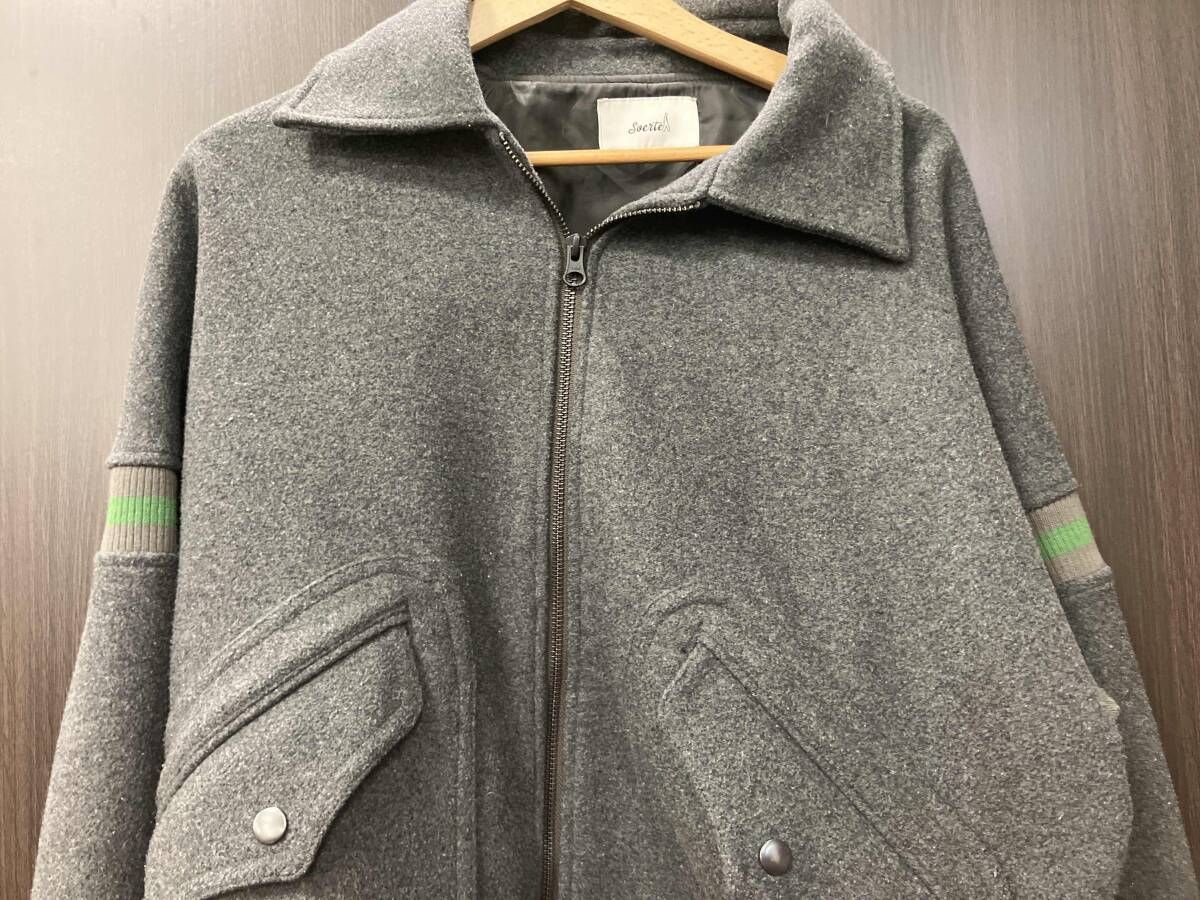 soerte（ソエルテ）の「Stand collar stadium jacke ⁄ soerte 7 