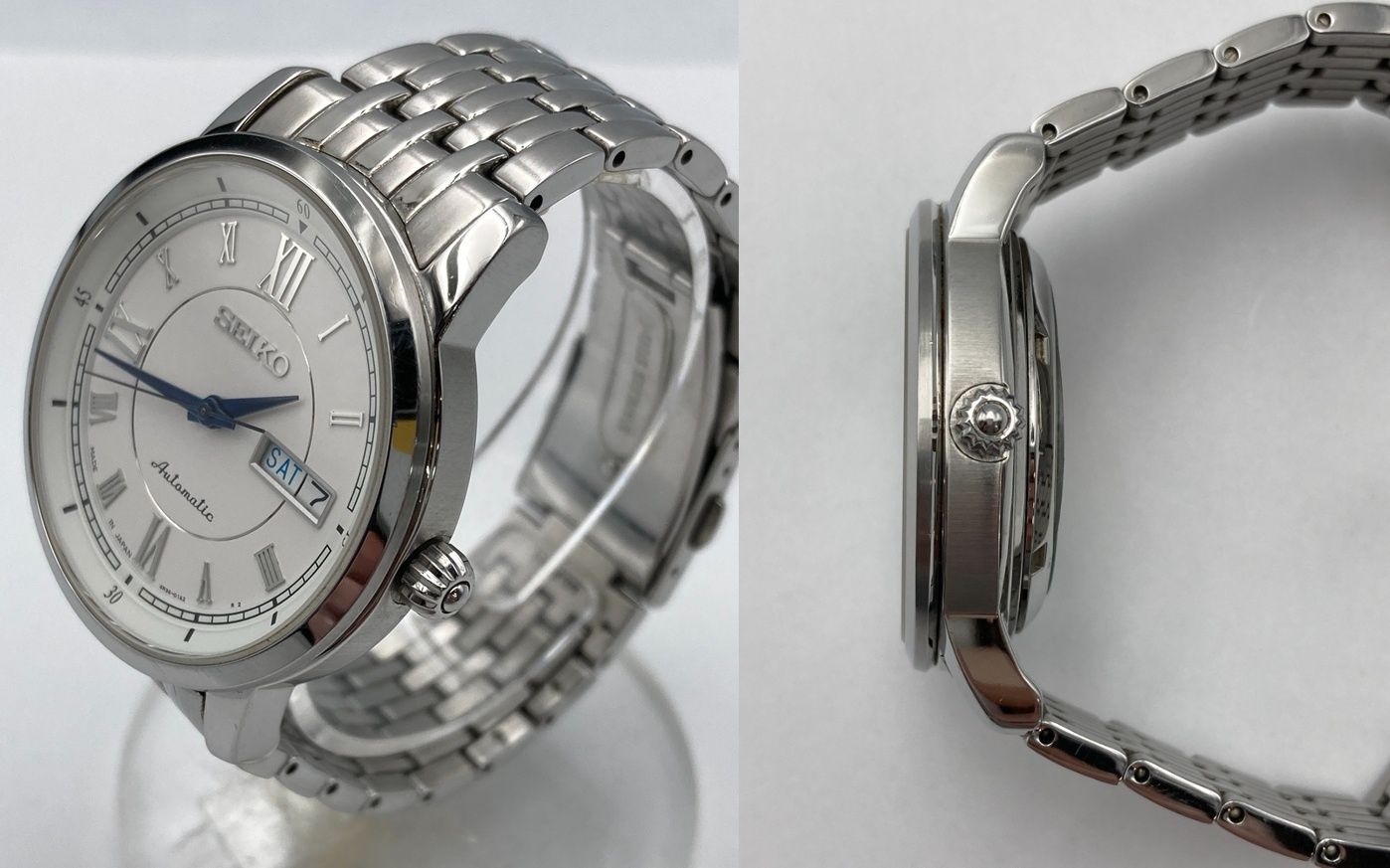  SEIKO PRESAGE セイコー プレザージュ オートマティック 腕時計 デイデイト 4R36 00Y0 D4 カットソー 自動巻き時計 腕時計(アナログ)
