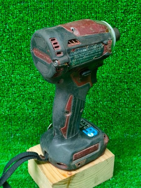◎ 全国一律 マキタ Makita インパクトドライバ レッド 18 V 本体のみ 内部オーバーホール済み
