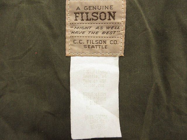 ワックスコットン ジャケット