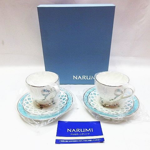 未使用品 NARUMI ナルミ フェリシータ 6ピース ペアコーヒーセット