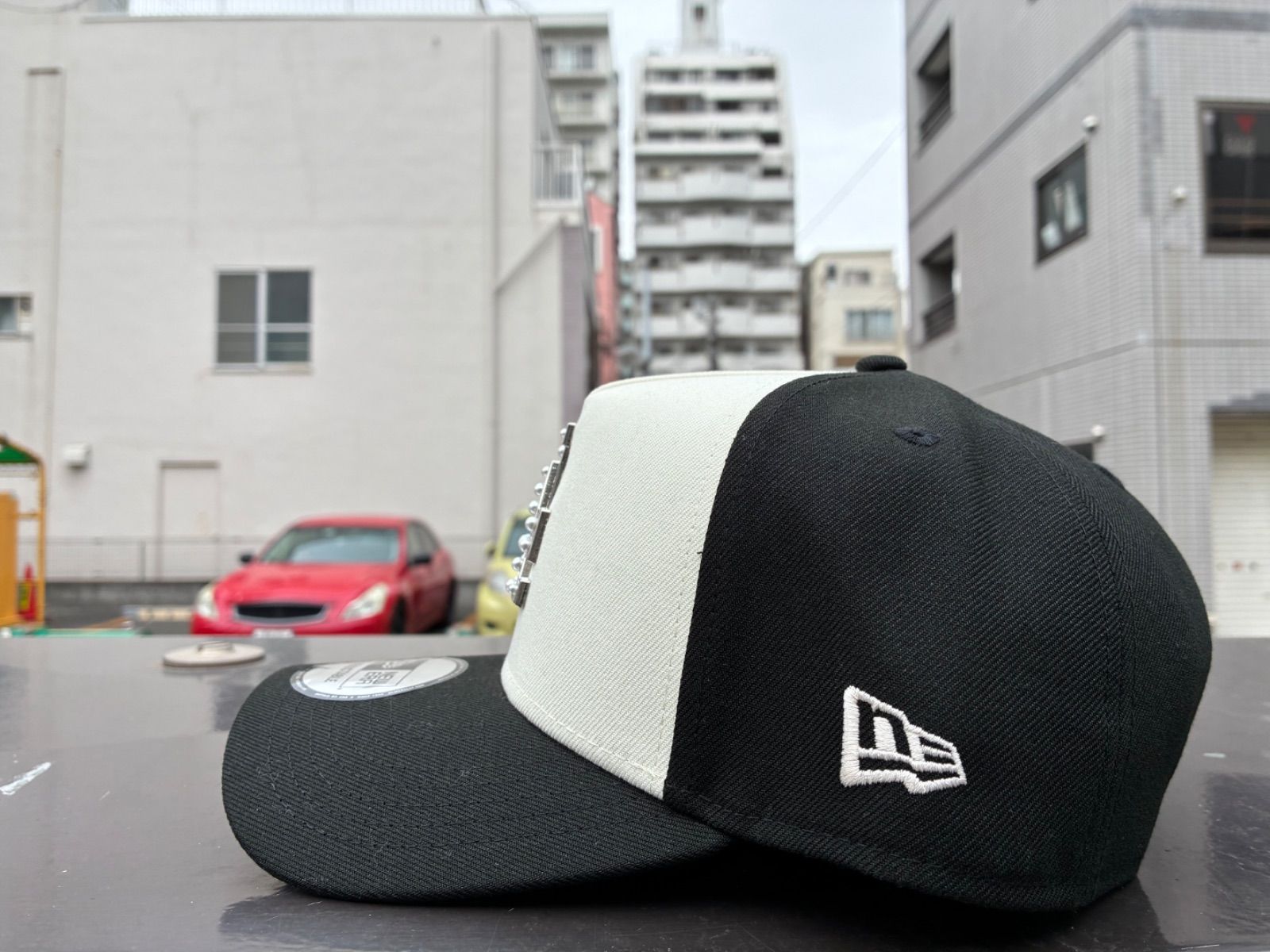 NEW ERA 9FORTY A-Frame MLB パール バッジ Pearl Badge ロサンゼルス