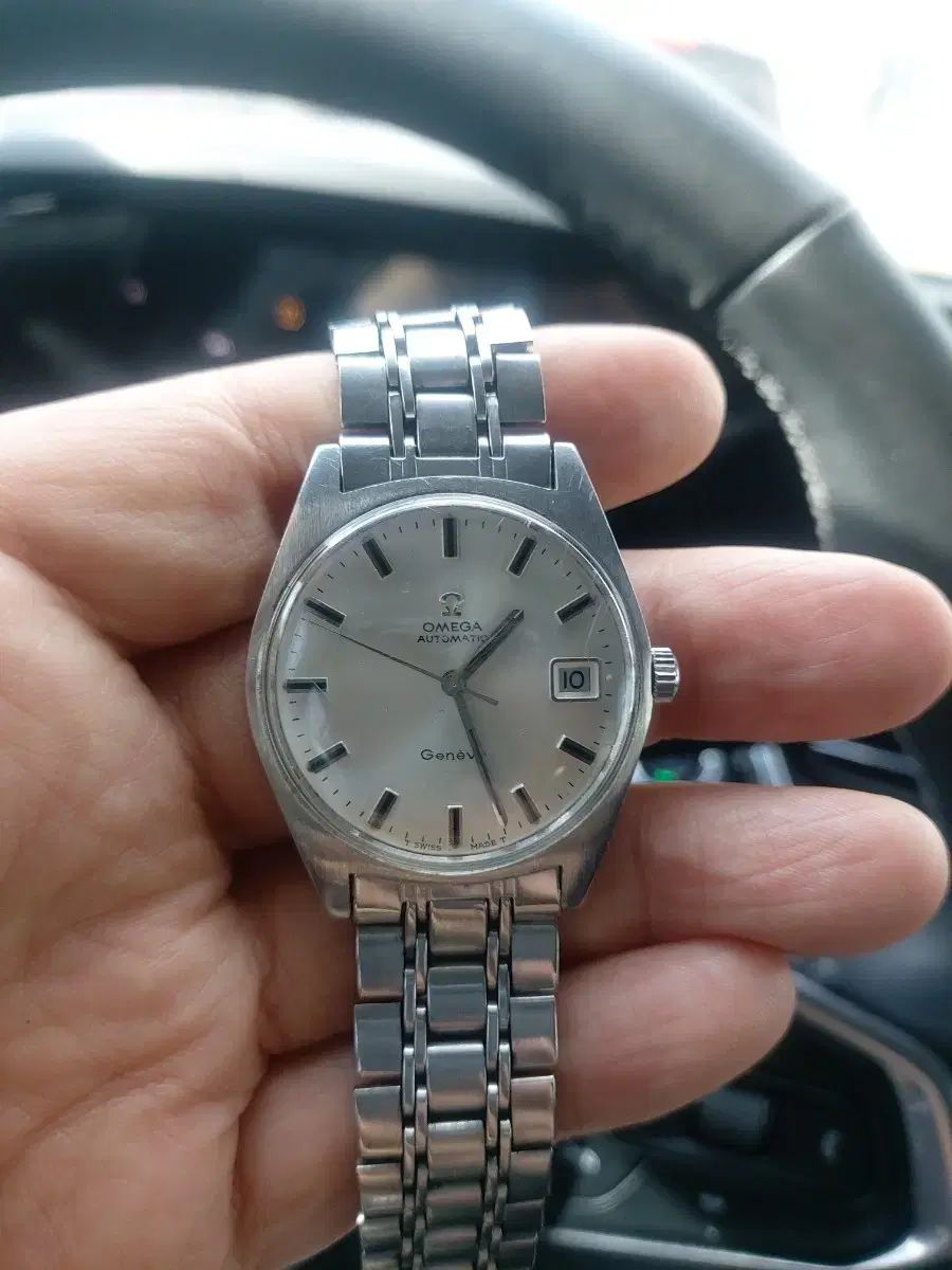 オメガ ジュネーブ オートマティック 時計 スチール