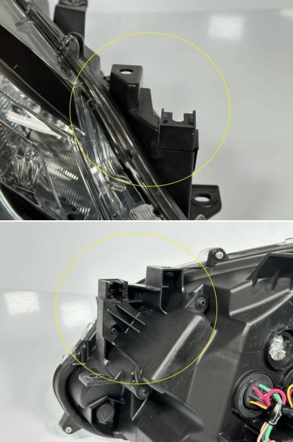 クラウン アスリート GRS210 AWS210 前期 純正 右ヘッドライト HID AFS