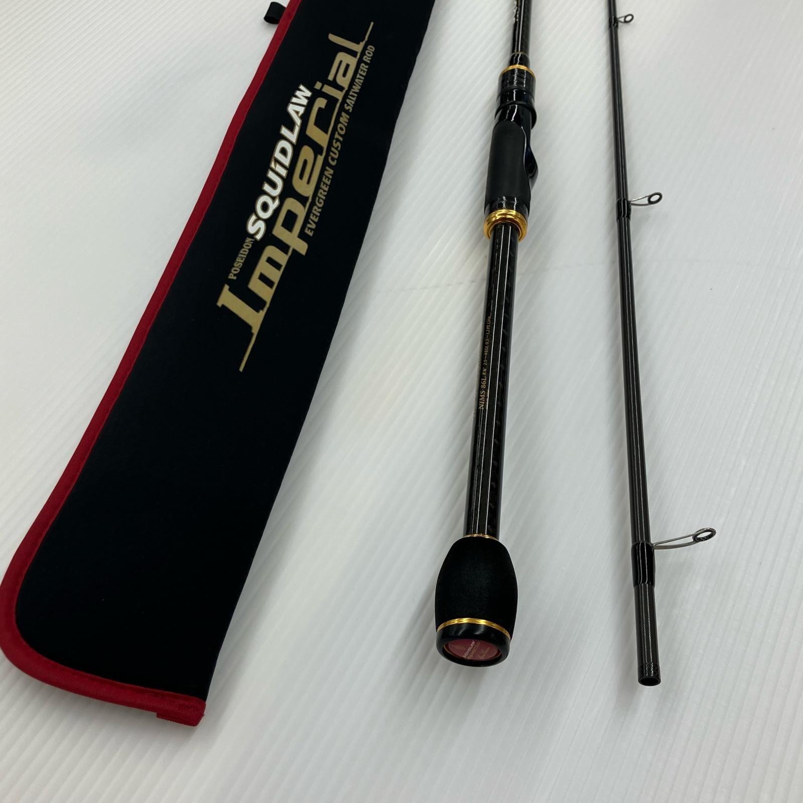 σσEVER GREEN エバーグリーン エギングロッド スキッドロウ スラックマスター NIMS 86 L