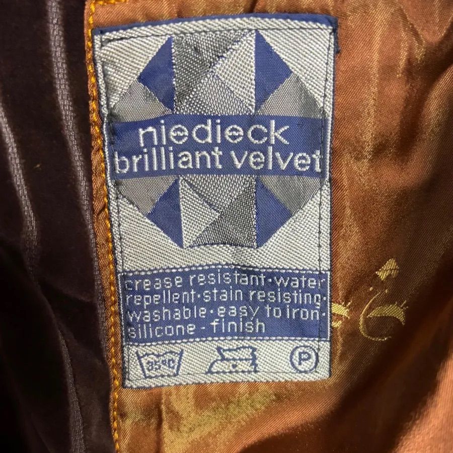 NIEDIECK(ニーディック)高級ドイツ製生地 BARONECE ベルベット 