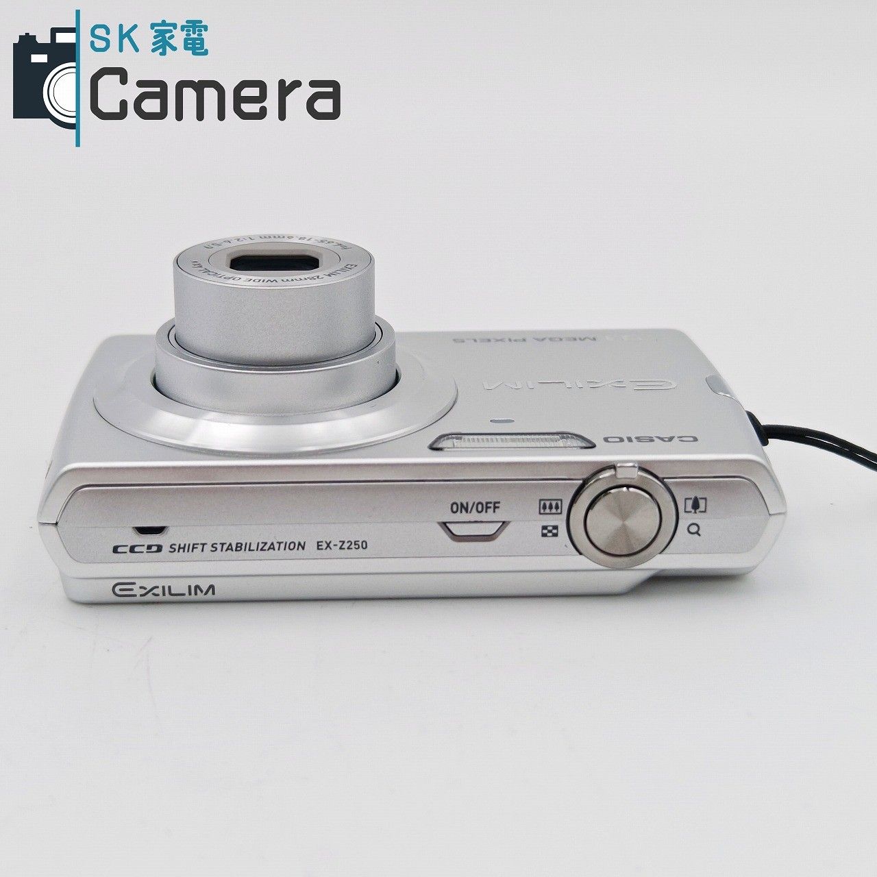 カメラ CASIO EXILIM EX-Z250 シルバー コンパクトデジタルカメラ カシオ