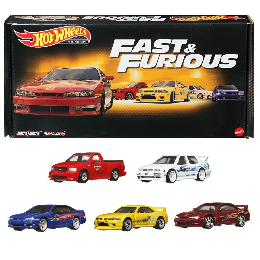 ホットウィールHot Wheels ワイルド スピード ムバンドル ミニカー5台入り HKF 08