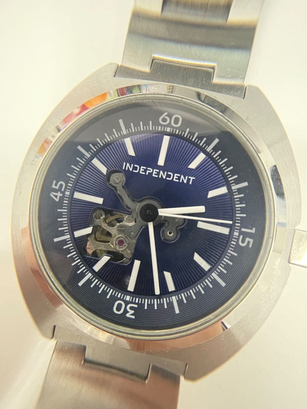シチズン インディペンデント 自動巻き オープンハート - メルカリ
