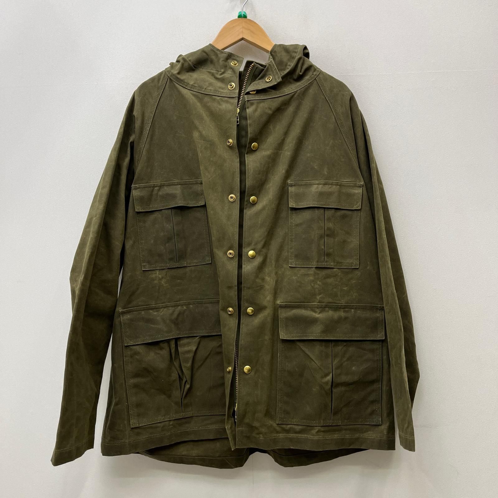 【加古川店】 中古 Dehen | ディーエン ミリタリージャケット HEAVY DUTY RAINCOAT カーキ サイズ：XL 【93】 加古川店】 中古 Dehen | ディーエン ミリタリージャケット HEAVY DUTY