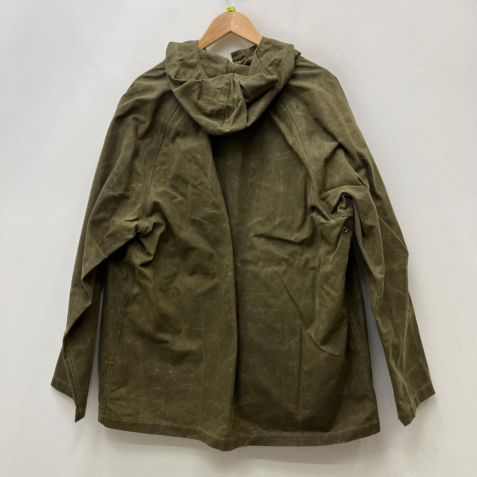 【加古川店】 中古 Dehen | ディーエン ミリタリージャケット HEAVY DUTY RAINCOAT カーキ サイズ：XL 【93】 加古川店】 中古 Dehen | ディーエン ミリタリージャケット HEAVY DUTY