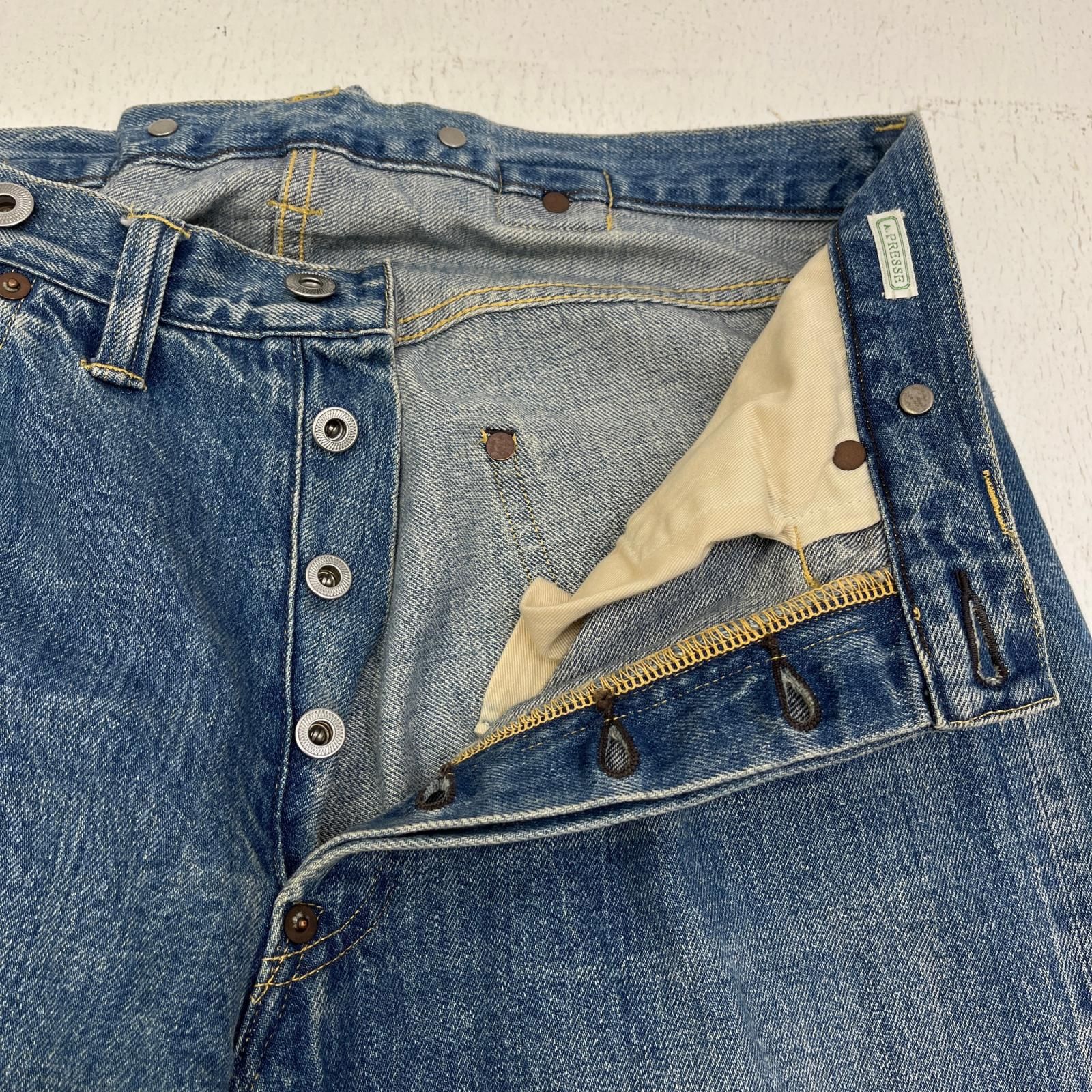 加古川店】 中古 A.PRESSE | アプレッセ デニムパンツ Washed Denim