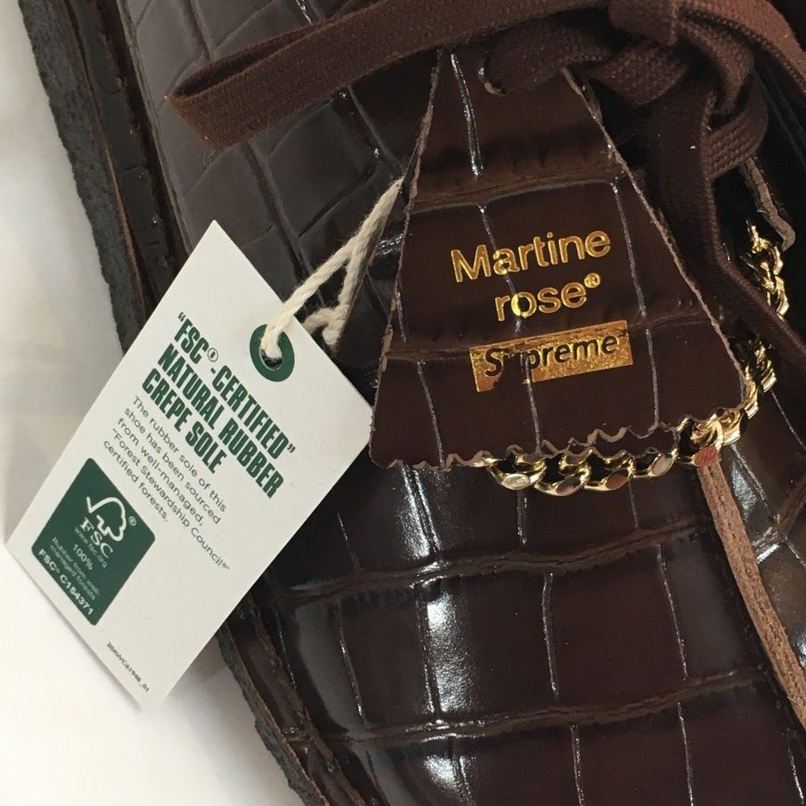 SUPREME × Martine Rose × clarks DESERT TREK シュプリーム