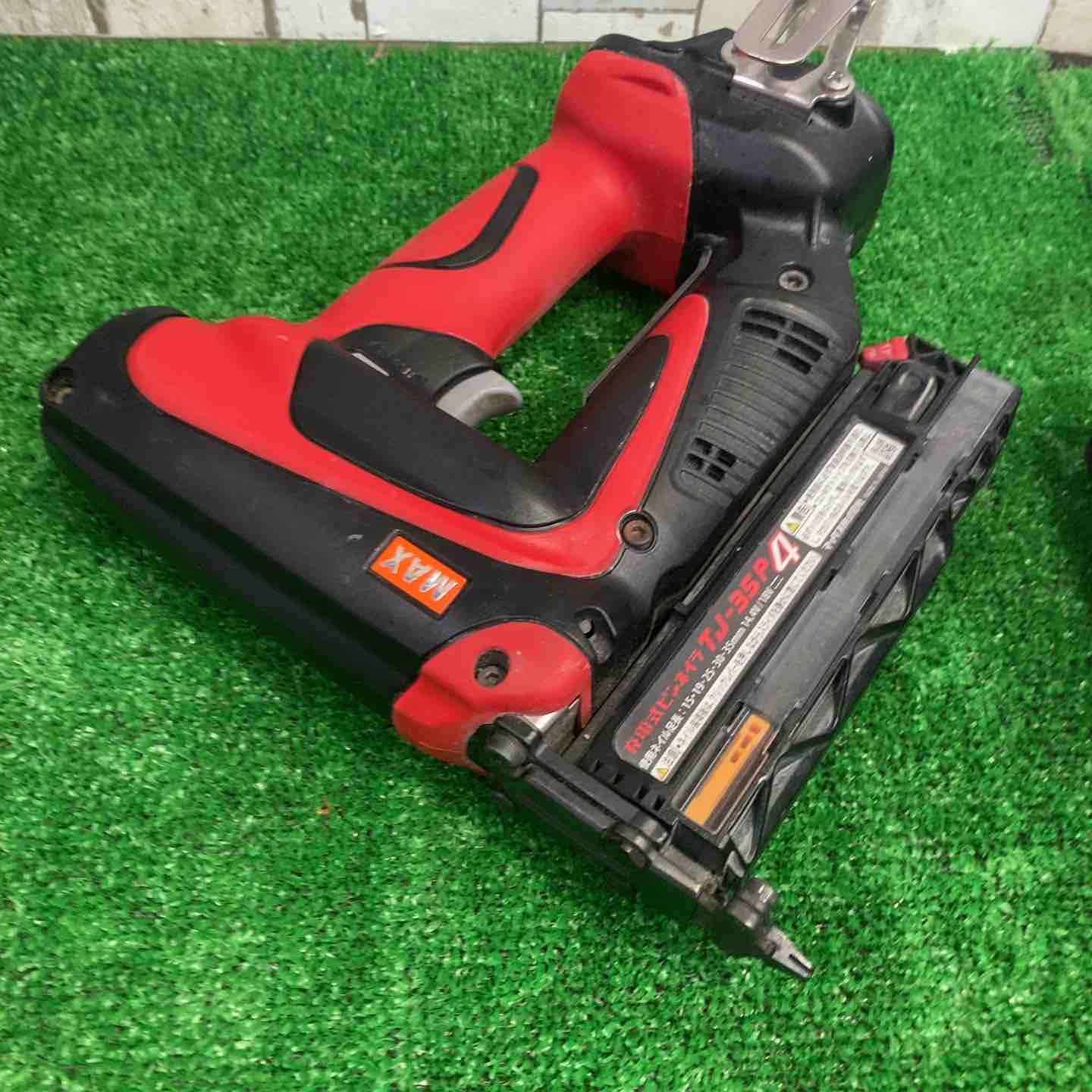 マックス MAX コードレスピンネイラ TJ-35 P 4-BC|1825 A 釘打機 エアーツール