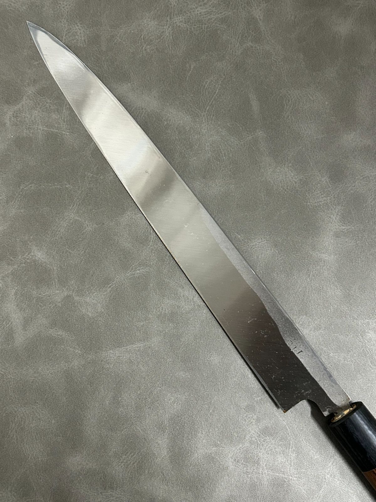 訳あり】仙助 包丁 刺身包丁 柳刃包丁 安来鋼青紙2号 270mm 紫檀