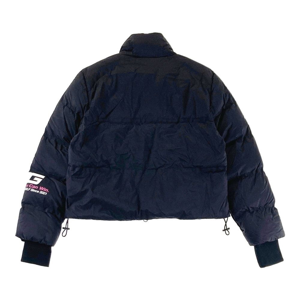サイズ：S CPG GOLF シーピージーゴルフ  中綿 ダウンジャケット  ブラック系 [240101622639] ゴルフウェア レディース ストスト サイズ：S CPG GOLF シーピージーゴルフ 中綿 ダウンジャケット