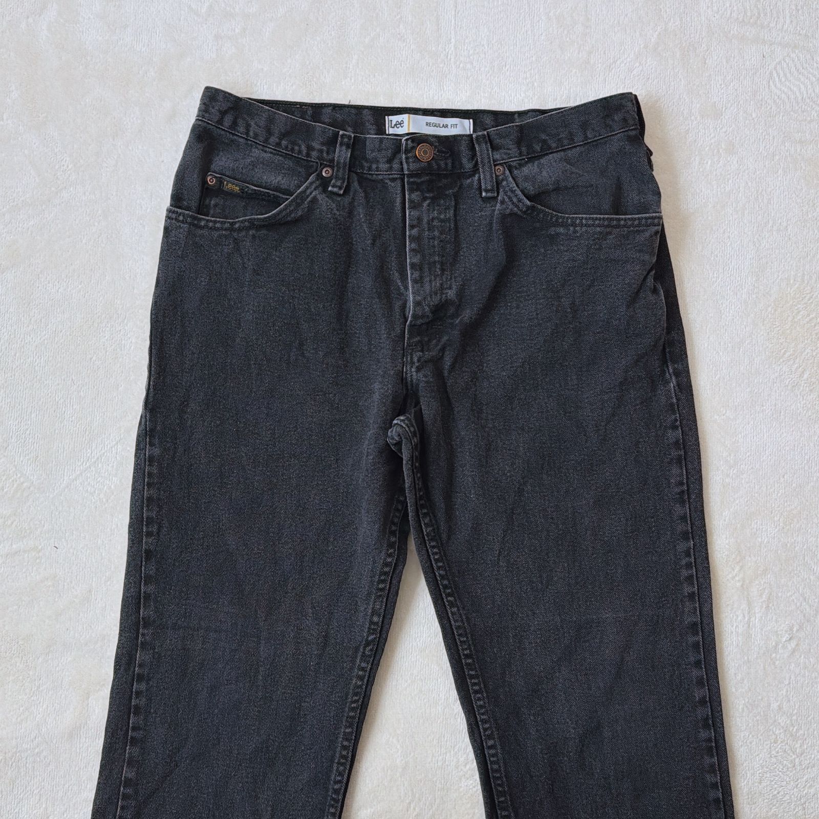 Lee W36L30 メキシコ製（US Fabric） 2008908 ブラックデニム リー 