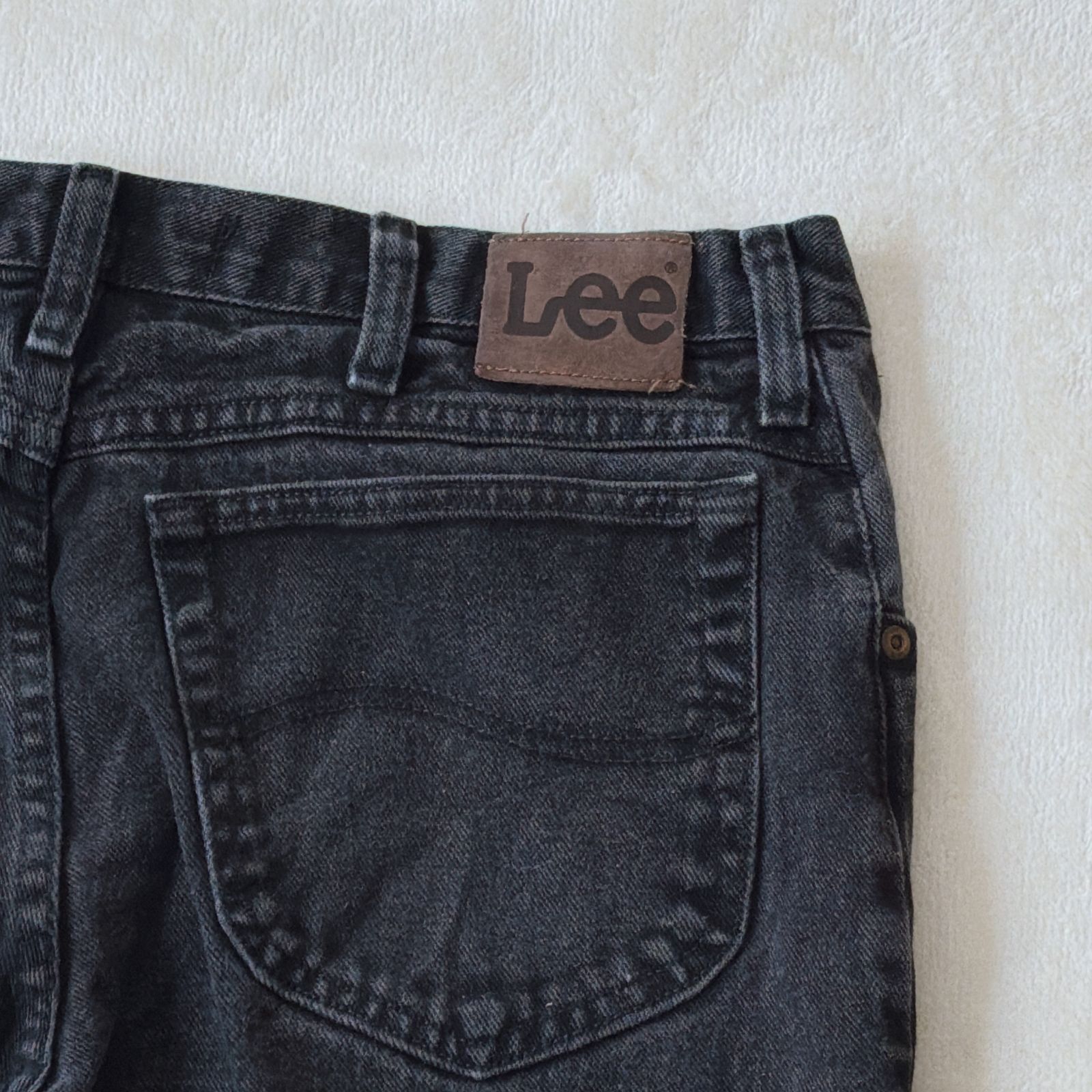 Lee W36L30 メキシコ製（US Fabric） 2008908 ブラックデニム リー 
