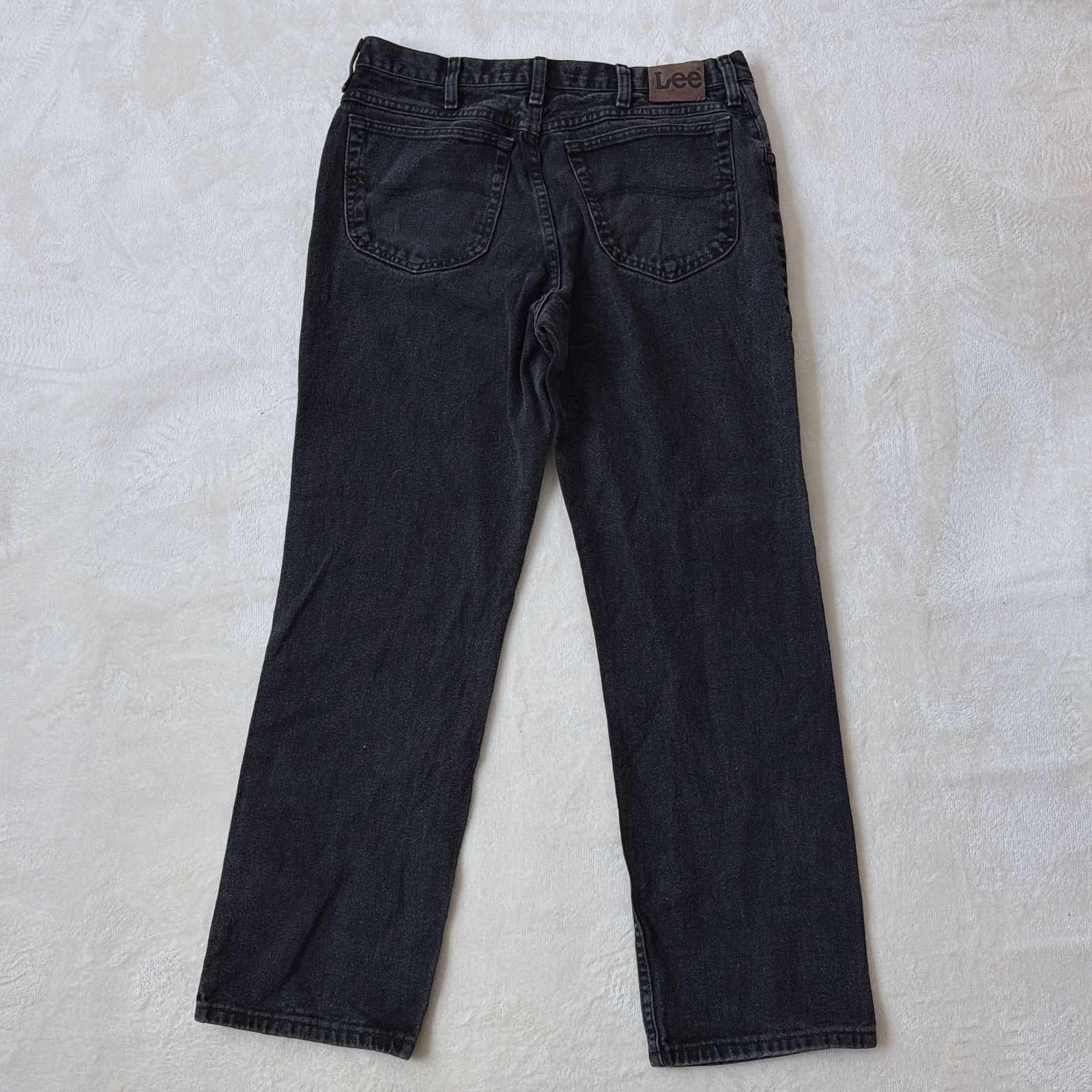 Lee W36L30 メキシコ製（US Fabric） 2008908 ブラックデニム リー 
