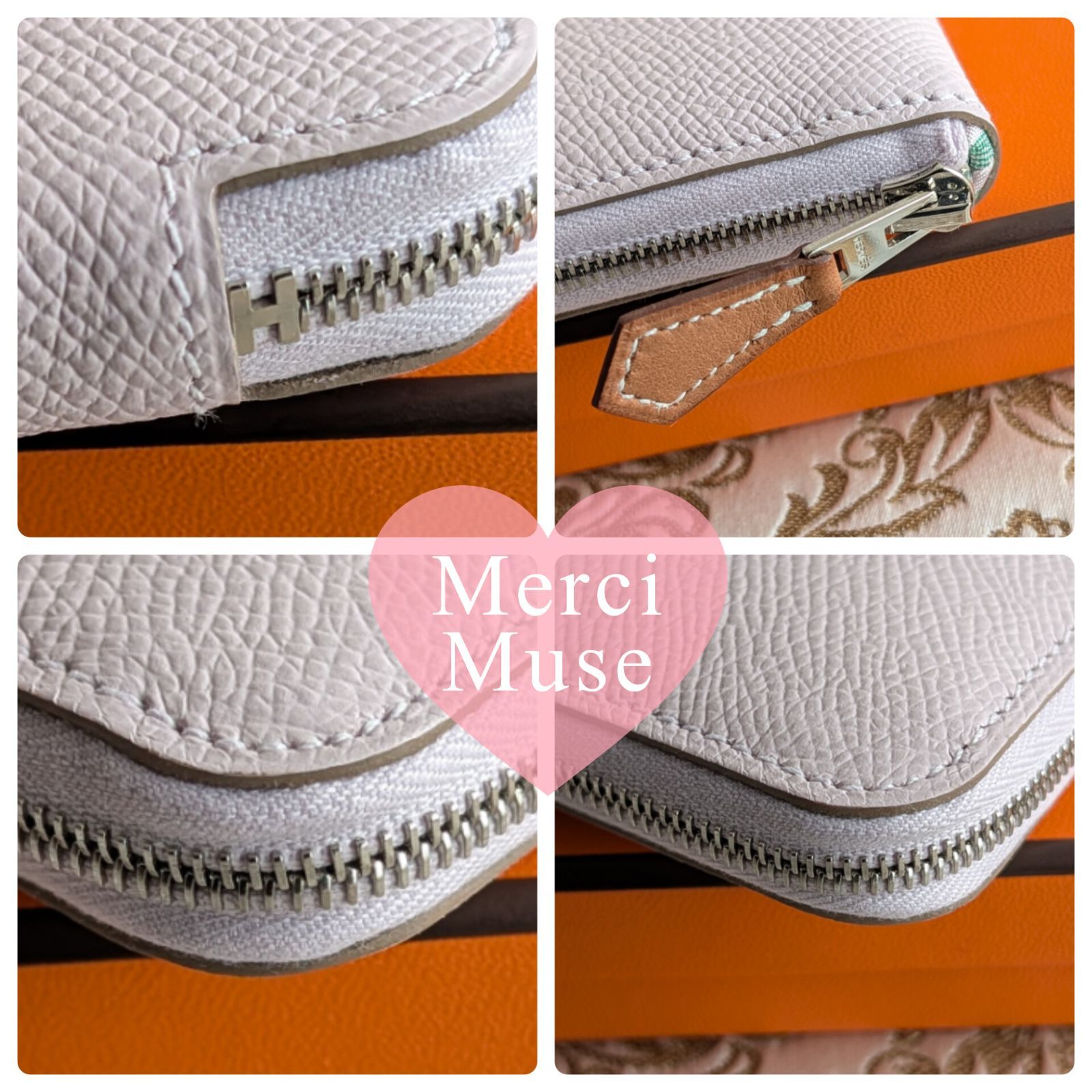未使用品＊アザップコンパクト シルクイン モーヴペール W刻印 