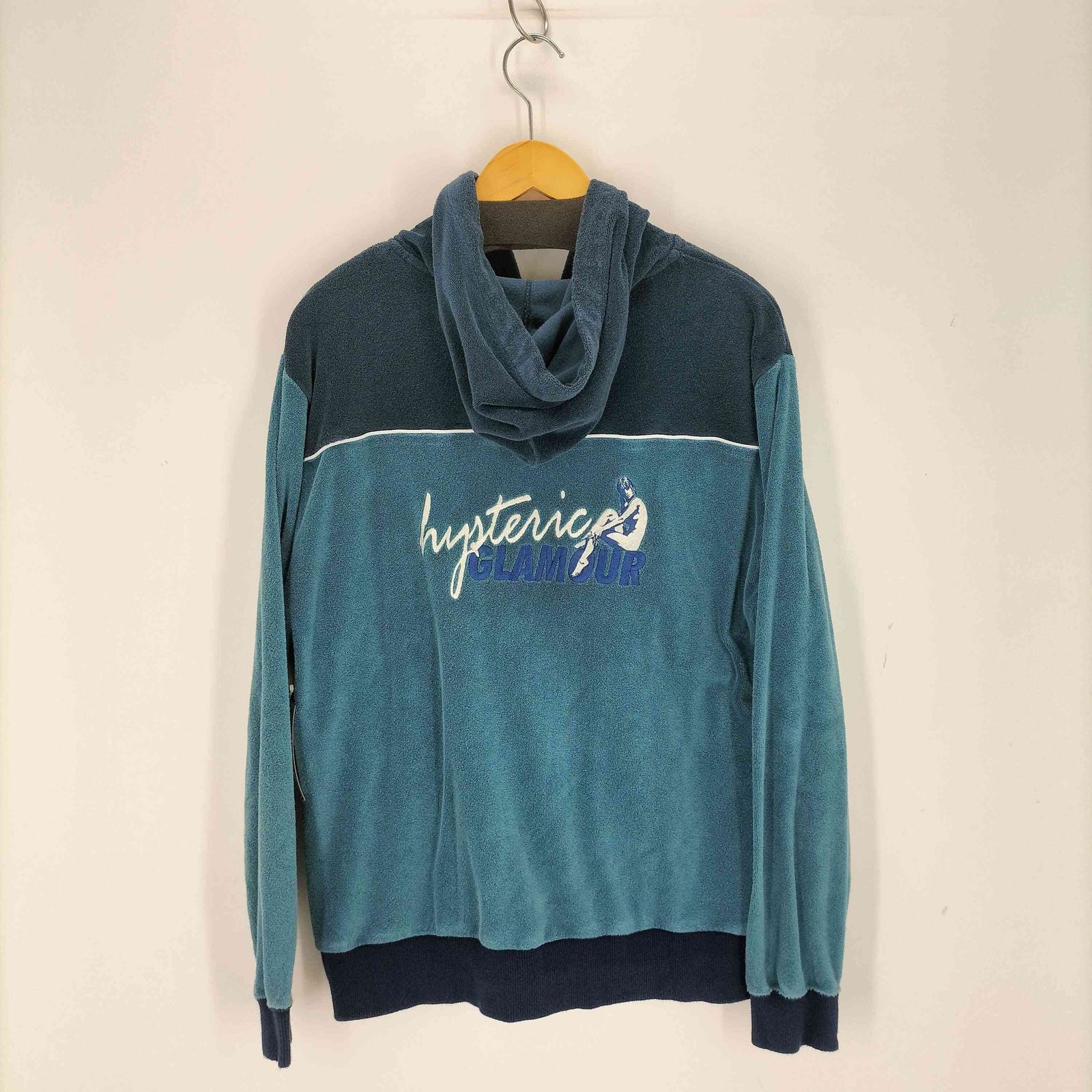 ヒステリックグラマー HYSTERIC GLAMOUR NEW HYSTERIC刺繍 パーカー 