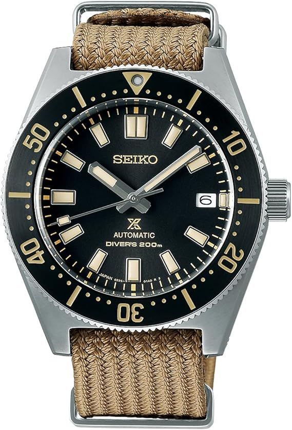  未使用 SEIKO セイコー PROSPEX プロスペックス SBDC141 自動巻き 1stダイバーズ メカニカル コアショップ モデル ファブリックストラップ2本付き 正規品 男性向け 自動巻き時計 腕時計(アナログ)