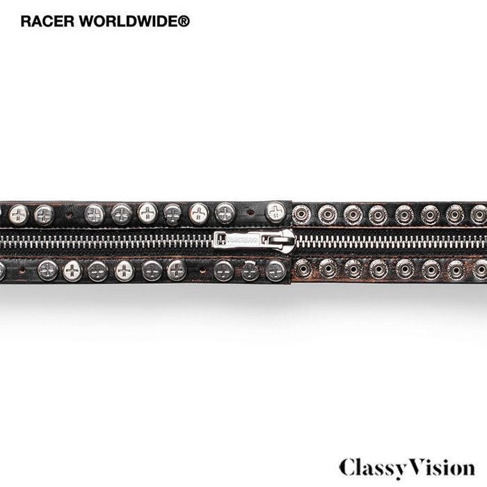 RACER WORLDWIDE レーサーワールドワイド カウレザーベルト 【牛皮