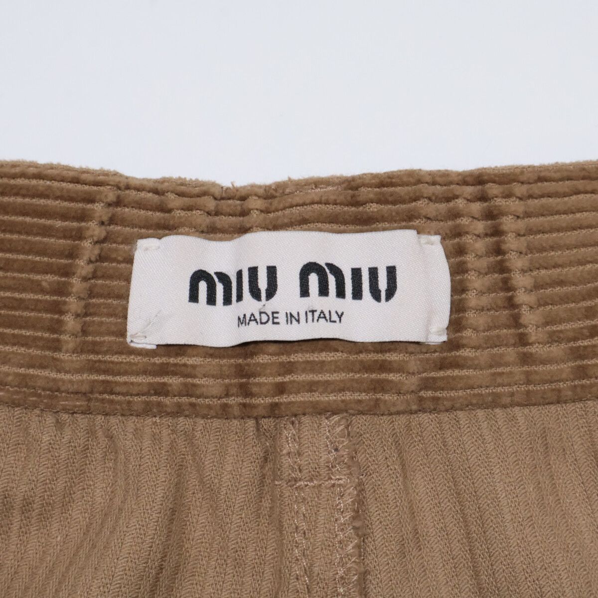 MIUMIU ミュウミュウ 【国内正規/23年製】MP1744 S000 14BD バックロゴ