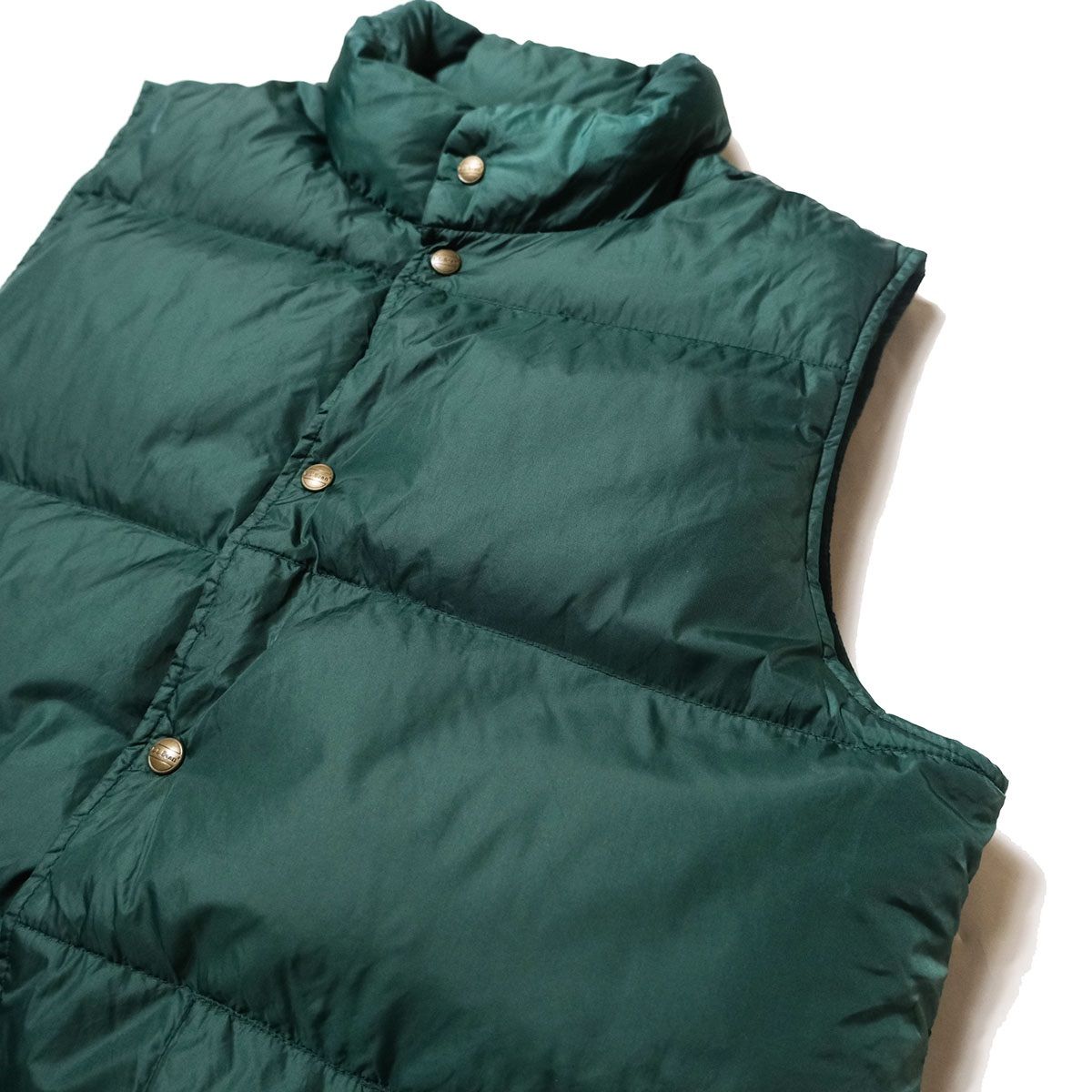 90s/LLBean★グース/ダウンベスト◎１７０㎝（M相当）/グリーン 90's LLビーン ナイロン ダウンベスト 緑 (M TALL) ハンター グース