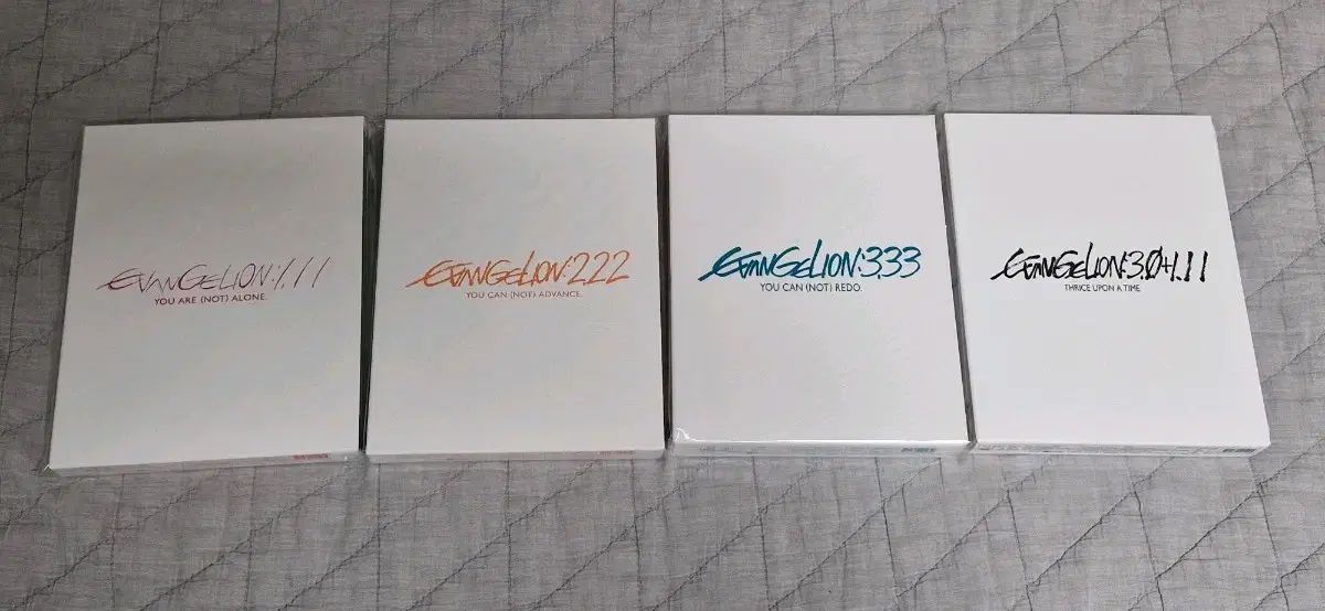 エヴァンゲリオン 序 破 Q シン エヴァンゲリオン劇場版 Blu ray スチールブック 4種 日本語吹替版を含む