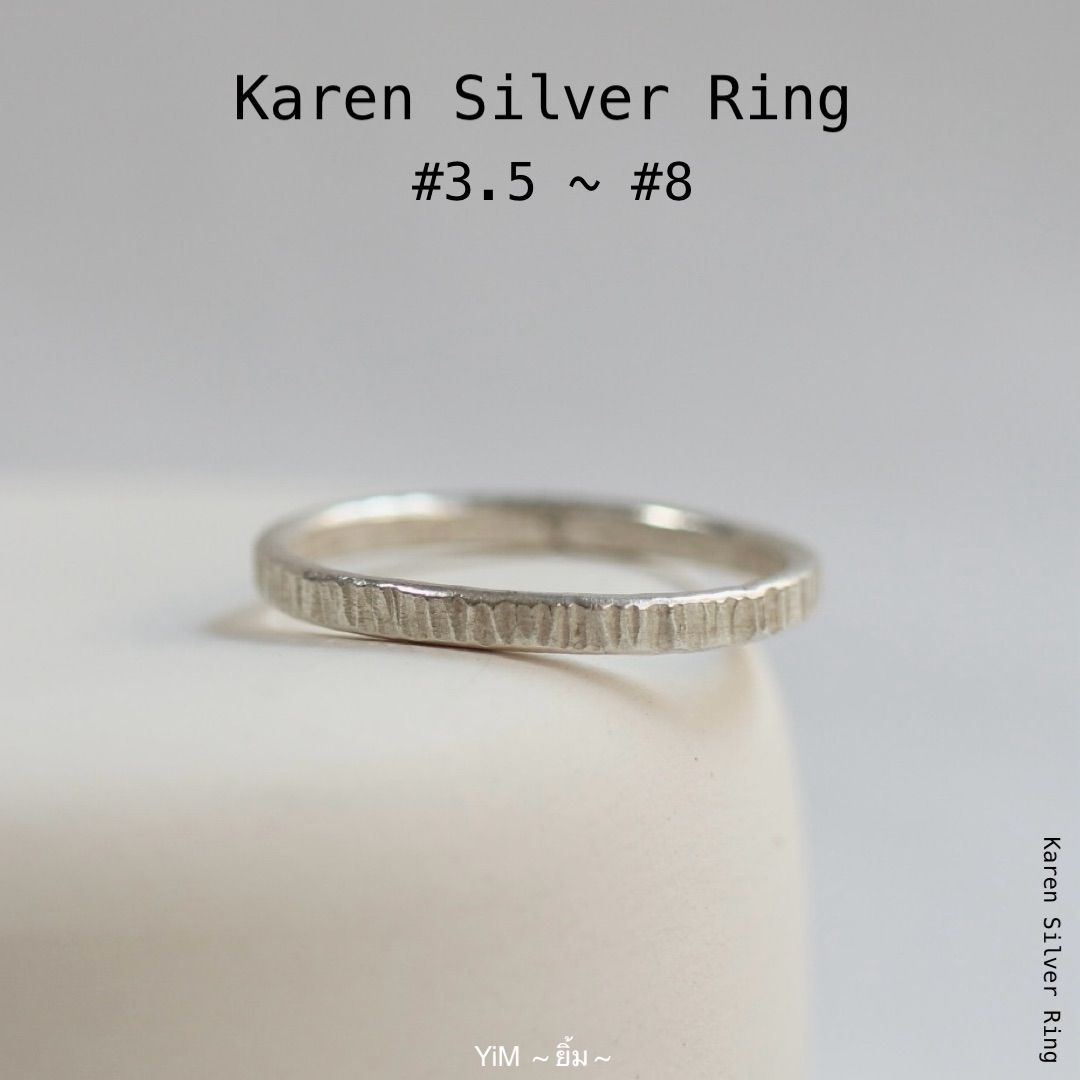 カレンシルバー リング 26J-RI117｜Karen Silver Ring カレン シルバー リング 【3.5号 4号 5