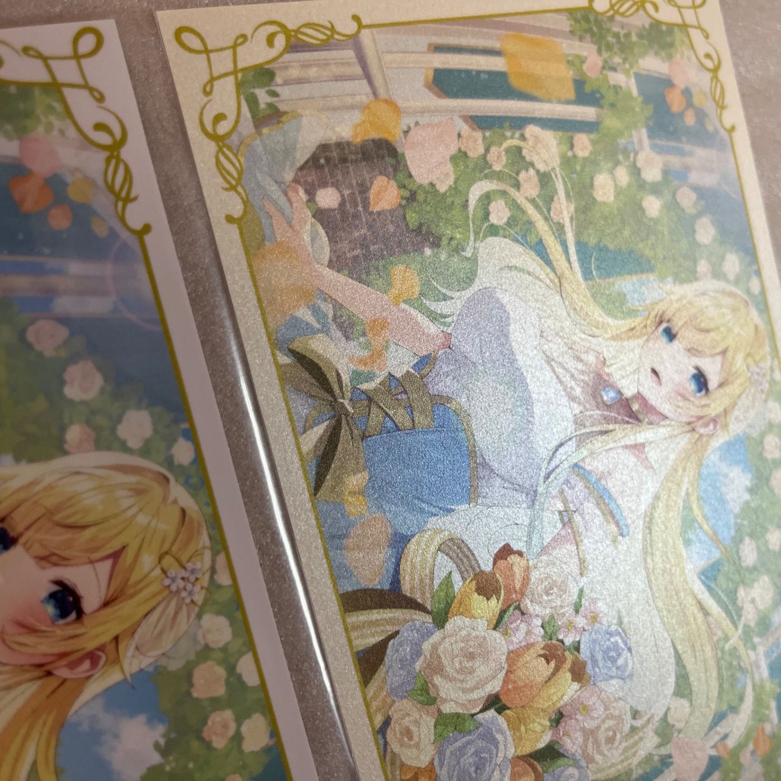 ぶいすぽっ 藍沢エマ 2周年記念 ゆきじるし 応援広告イラスト ポスト