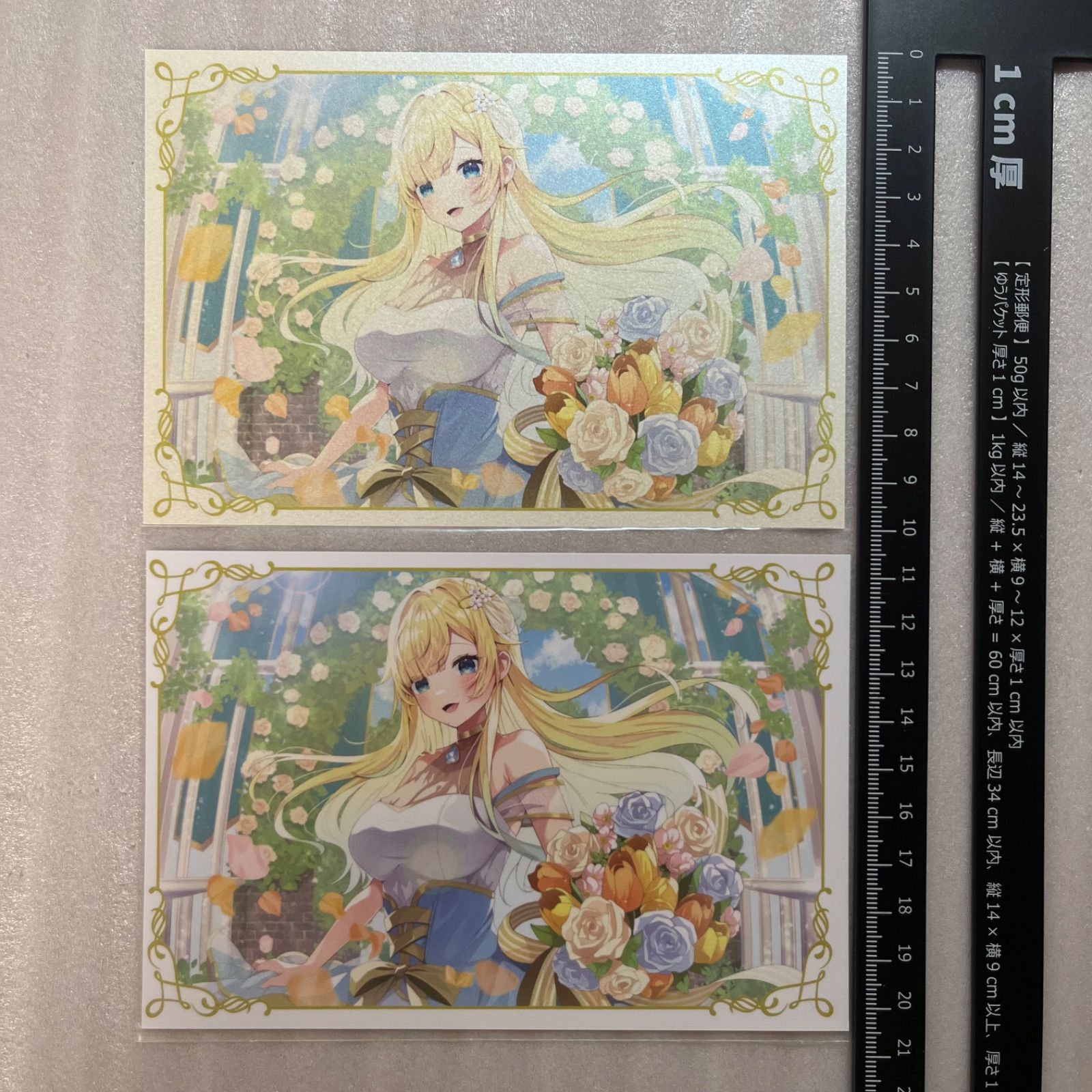 ぶいすぽっ 藍沢エマ 2周年記念 ゆきじるし 応援広告イラスト ポスト