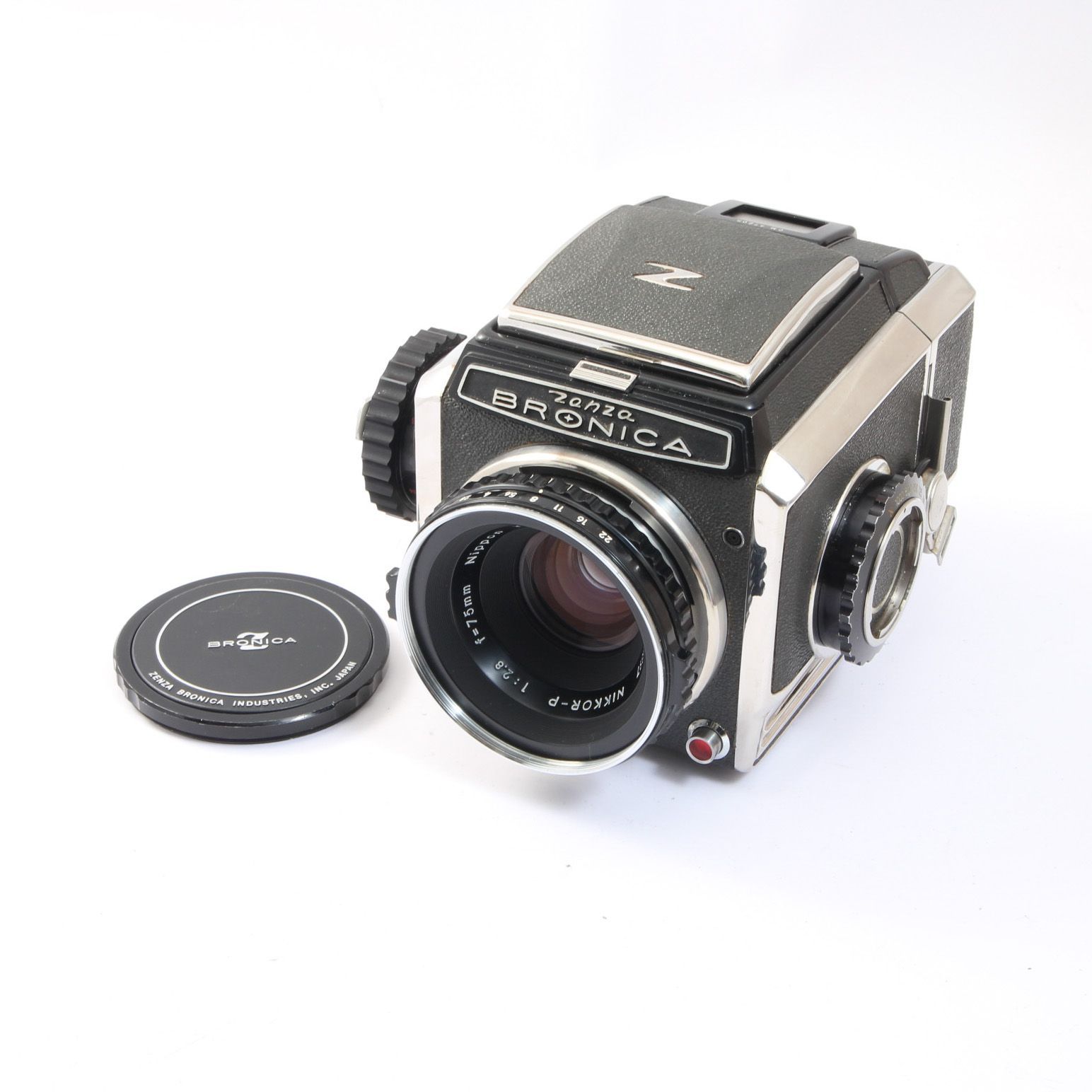 Nikon F2 本体 Zenza BRONICA S2 セット ZENZA BRONICA ゼンザ ブロニカ S2 NIKKOR-P 75mm F2.8 #234 S2