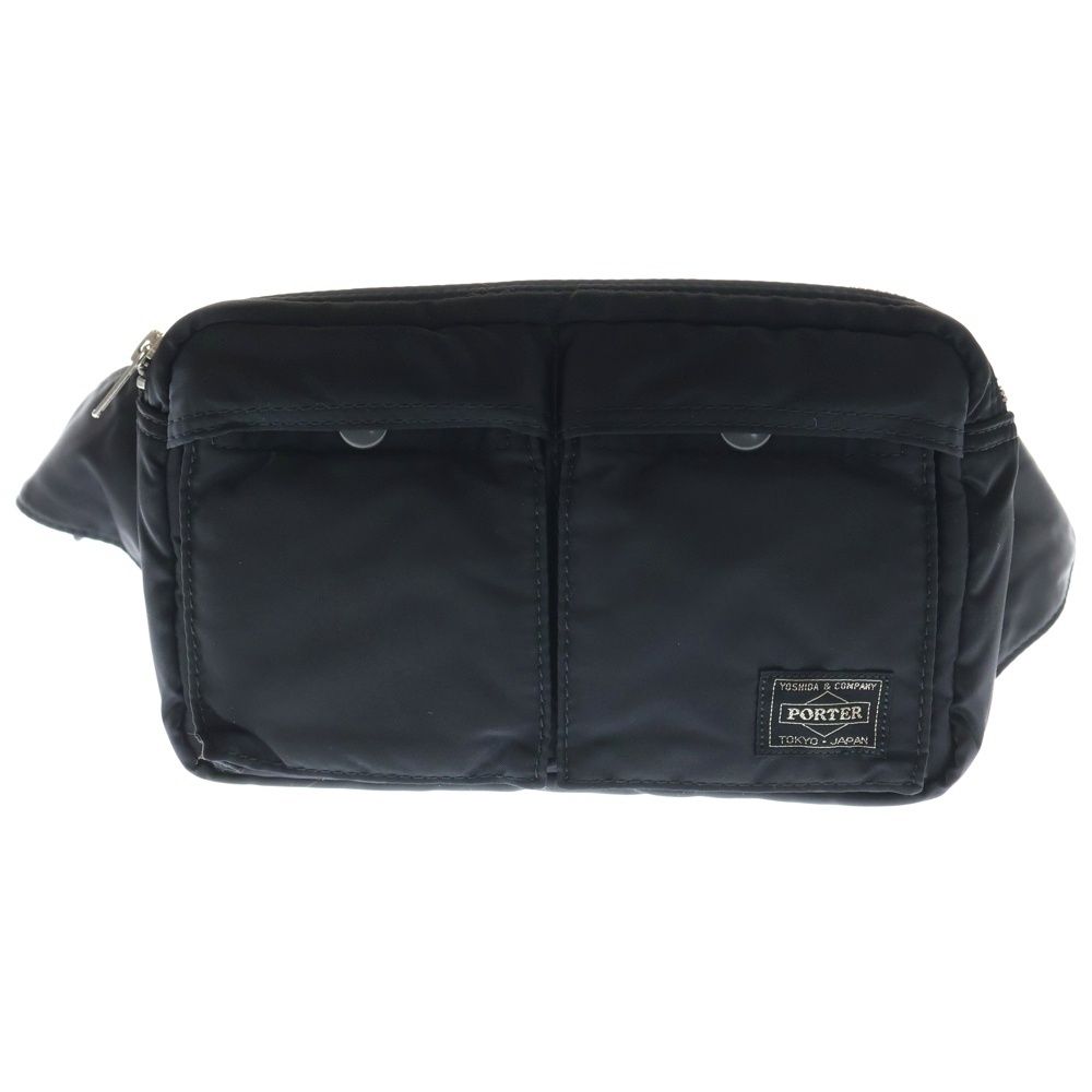 PORTER (ポーター) TANKER WAIST BAG タンカー ウエストバッグ ブラック
