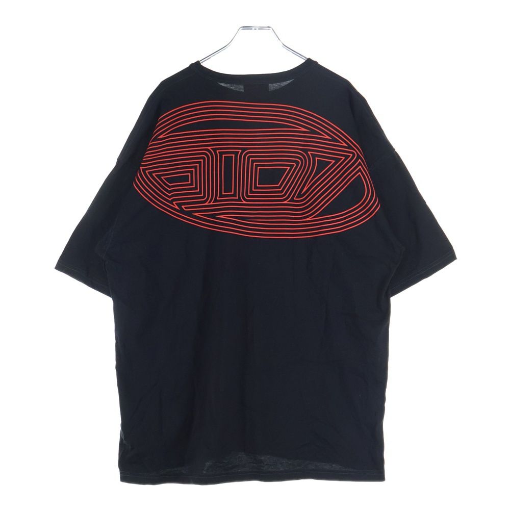 DIESEL (ディーゼル) フロントロゴ刺繍 バックDデザイン クルーネック 