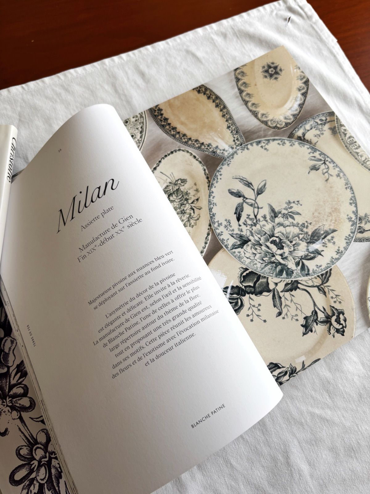 TERRE DE FER by BLANCHE PATINE トゥールドフェール 陶器コレクション