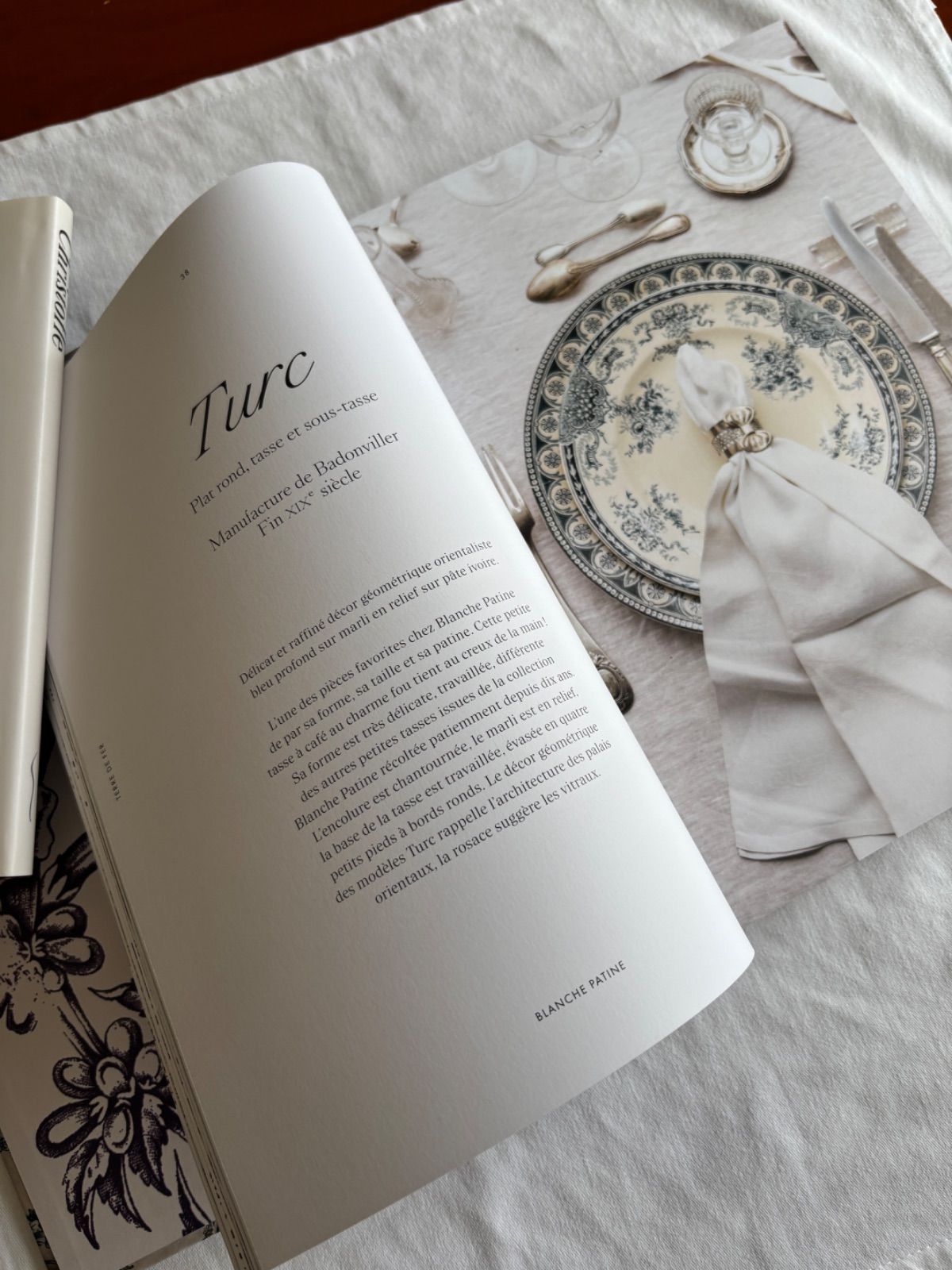 TERRE DE FER by BLANCHE PATINE トゥールドフェール 陶器コレクション