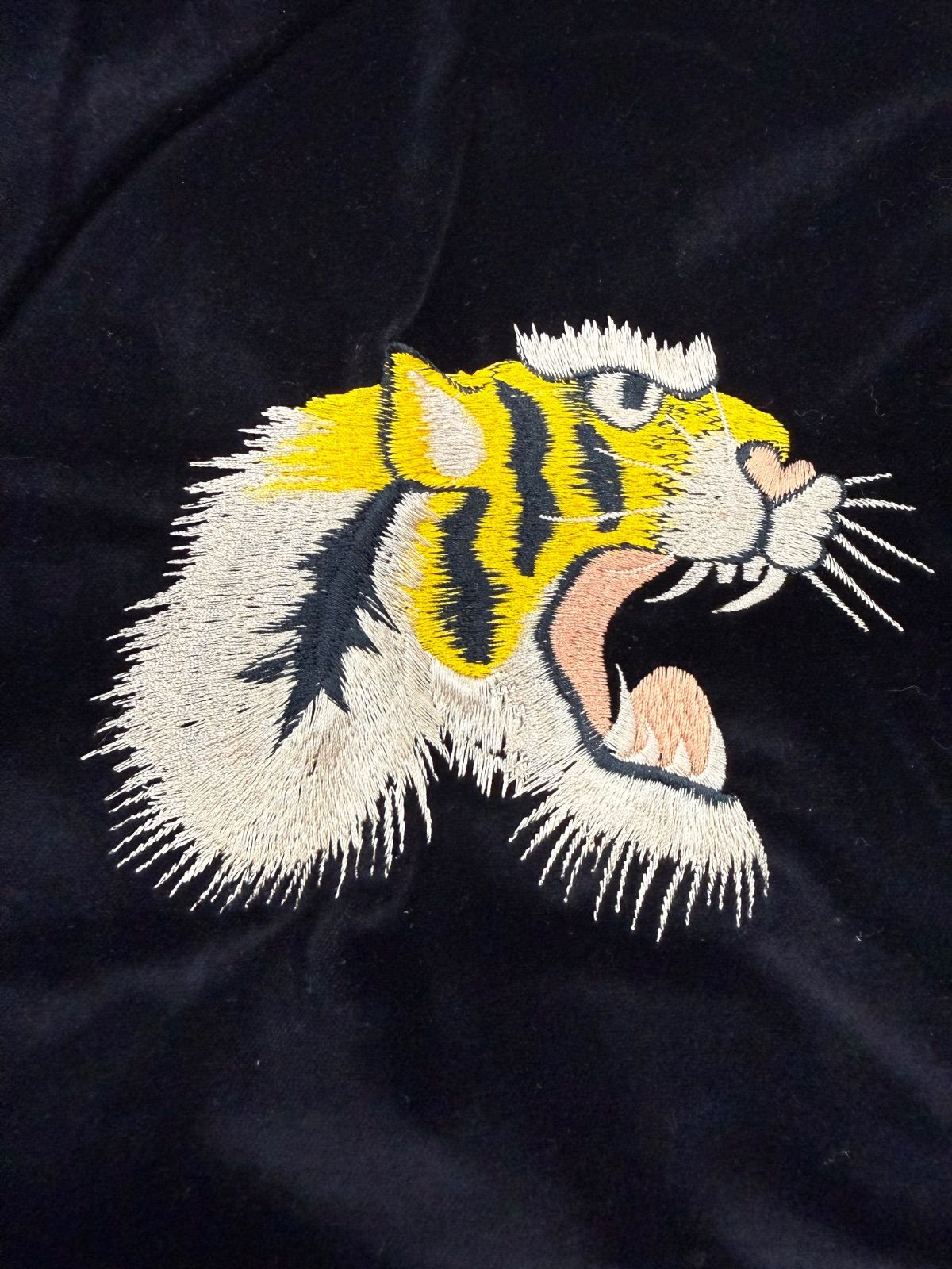 TAILOR TOYO テーラー東洋 リバーシブル スカジャン 虎顔×城 別珍 L