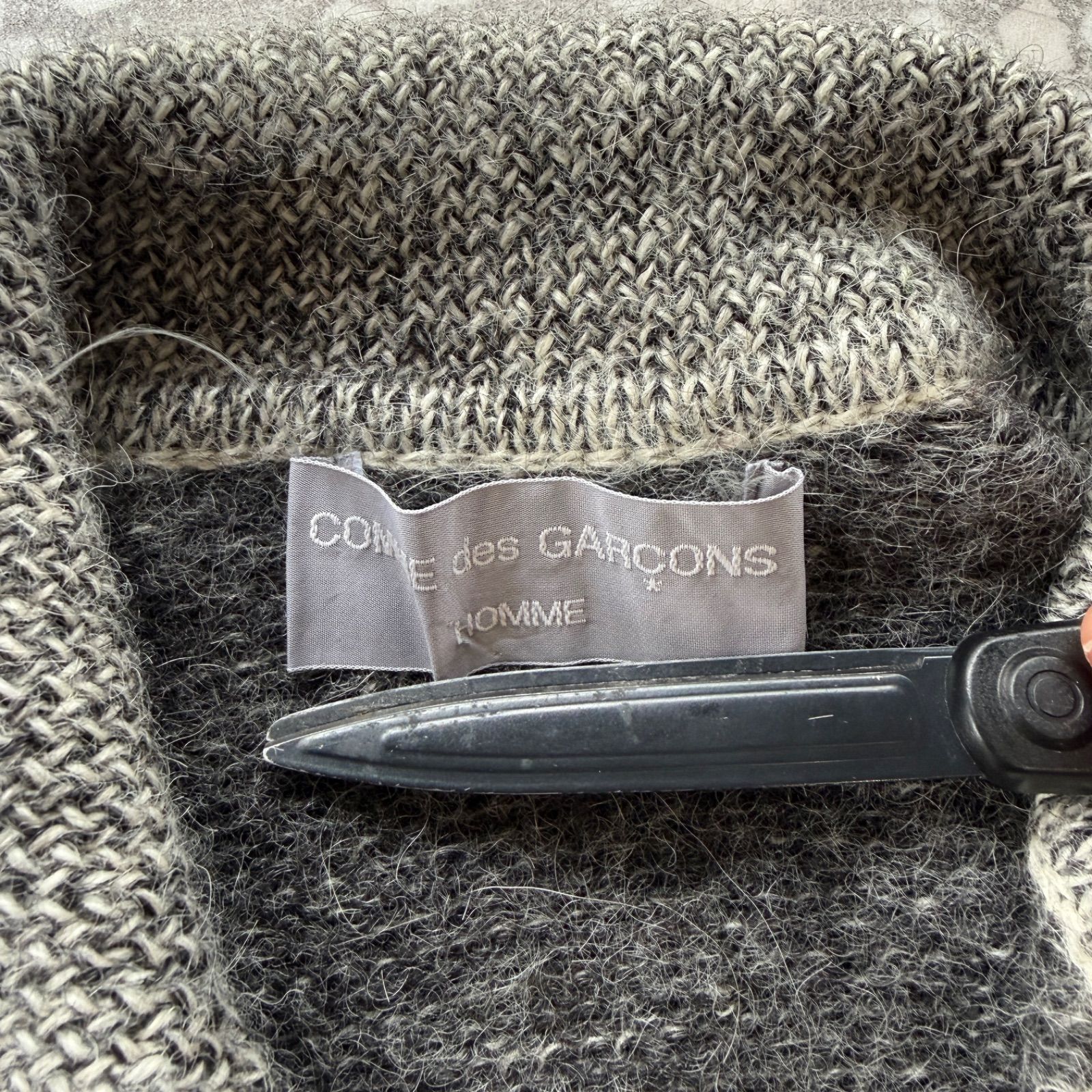 COMME des GARCONS HOMME / 80s - alpaca knit コムデギャルソンオム 