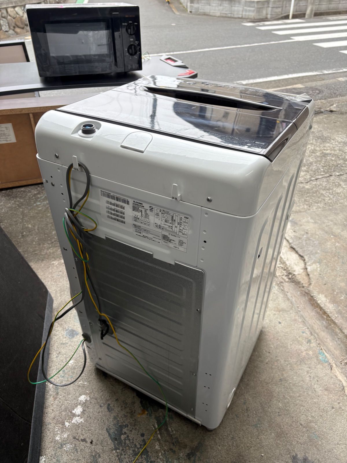 ELSONIC 全自動電気洗濯機 EHX55DD 2024年製 - メルカリ