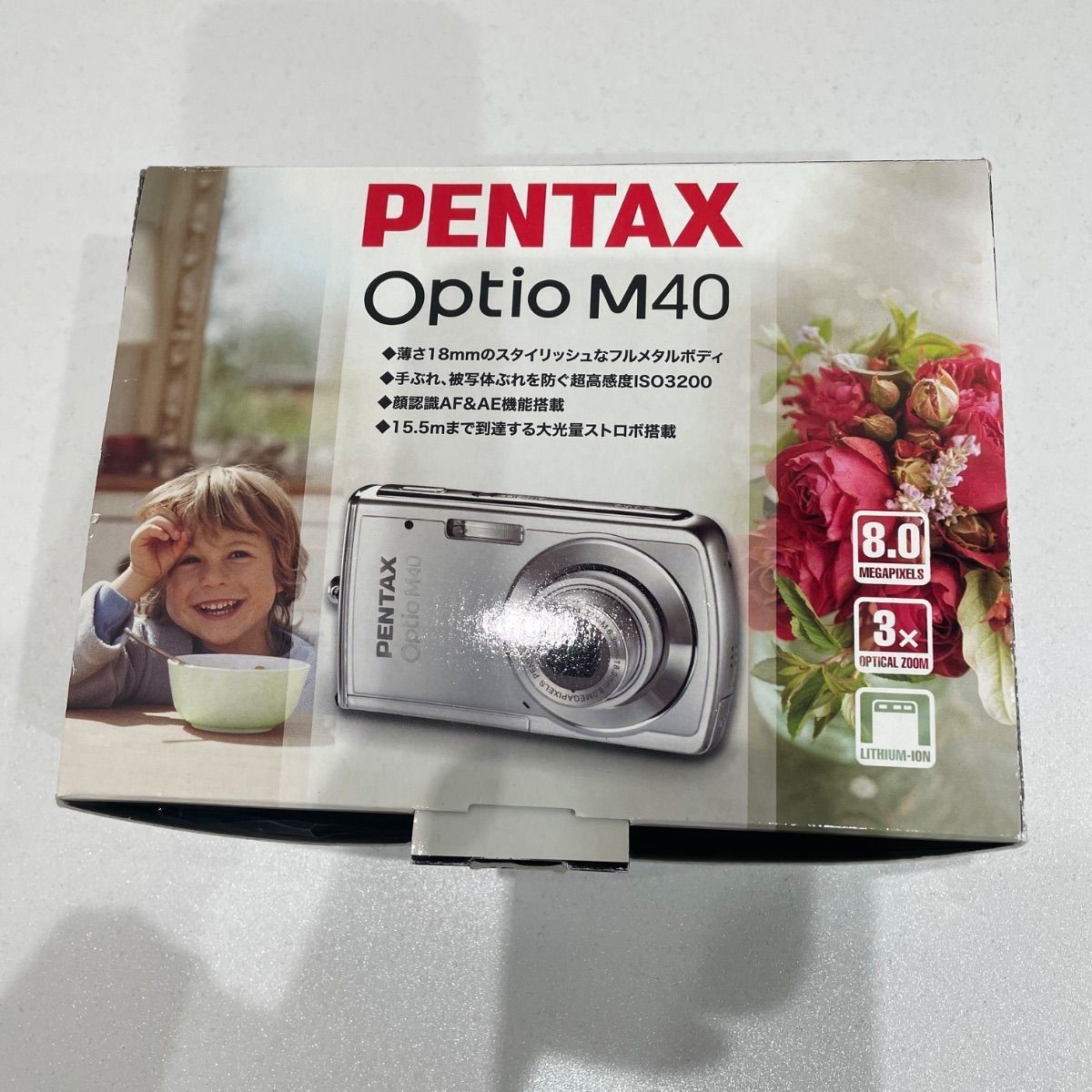 PENTAX ペンタックス Optio M40 デジタルカメラ - メルカリ