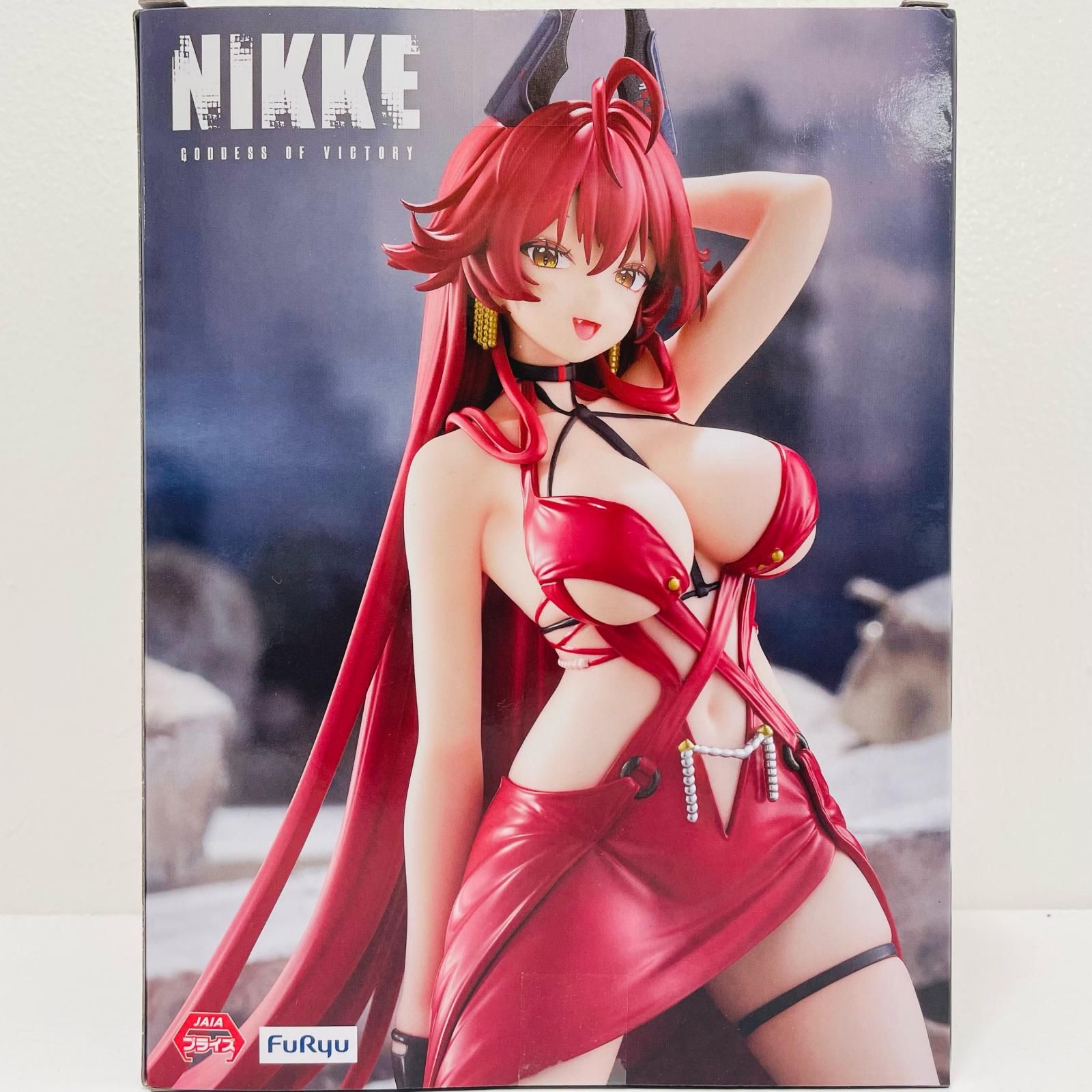 NIKKE ぬーどるストッパーフィギュア　レッドフード・ナンセンスレッド 中古 レッドフード-ナンセンスレッド-ぬーどるストッパーフィギュア